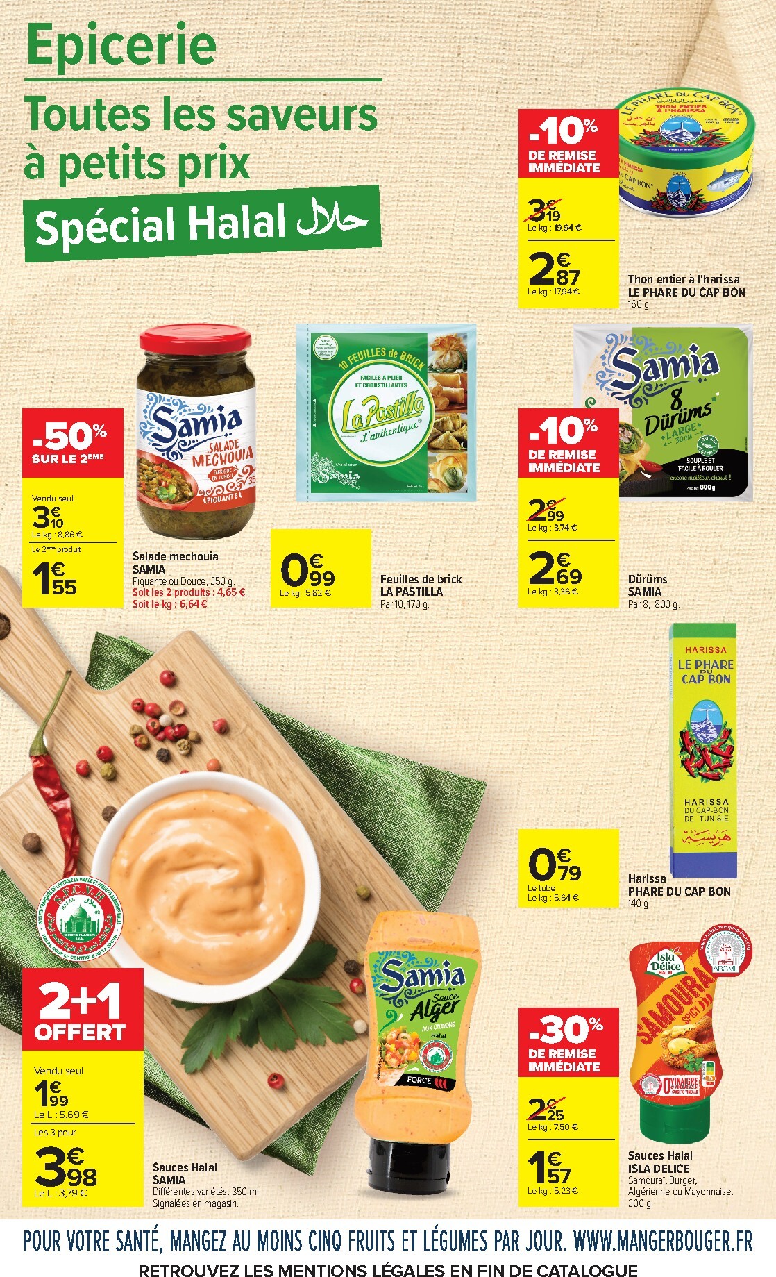carrefour - Flyer Carrefour - Petits Prix Halal pour la semaine prochaine du du mardi 25/08/2026 au du lundi 07/09/2026 - page: 11