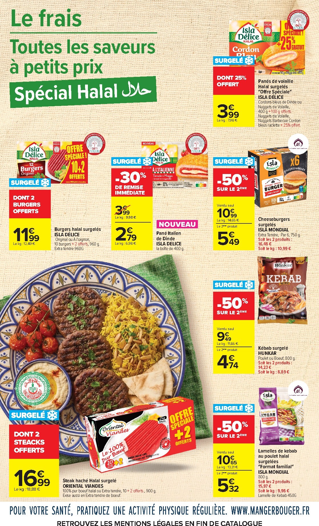 carrefour - Flyer Carrefour - Petits Prix Halal pour la semaine prochaine du du mardi 25/08/2026 au du lundi 07/09/2026 - page: 8