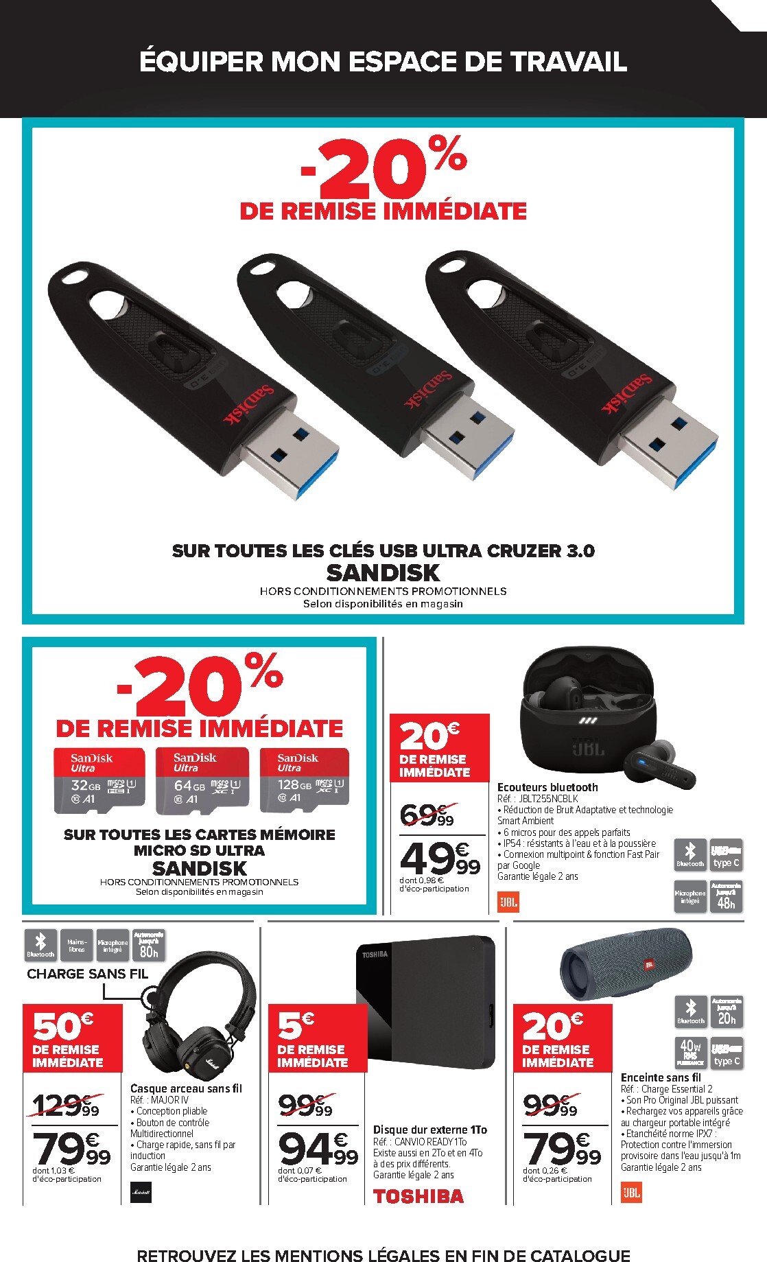 carrefour - Flyer Carrefour - Préparez La Rentrée Avec Des Offres Dernier Cri pour la semaine prochaine du du mardi 25/08/2026 au du lundi 07/09/2026 - page: 9