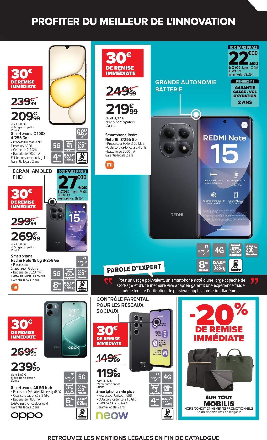 carrefour - Flyer Carrefour - Préparez La Rentrée Avec Des Offres Dernier Cri pour la semaine prochaine du du mardi 25/08/2026 au du lundi 07/09/2026 - page: 17