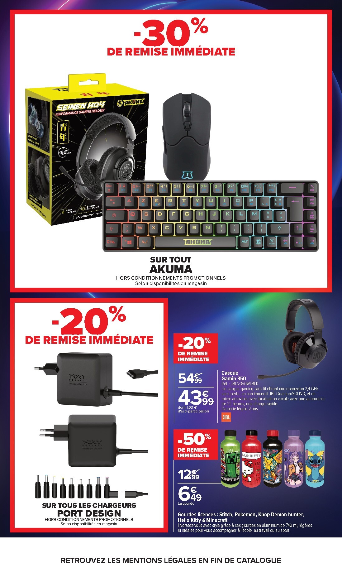 carrefour - Flyer Carrefour - Préparez La Rentrée Avec Des Offres Dernier Cri pour la semaine prochaine du du mardi 25/08/2026 au du lundi 07/09/2026 - page: 23