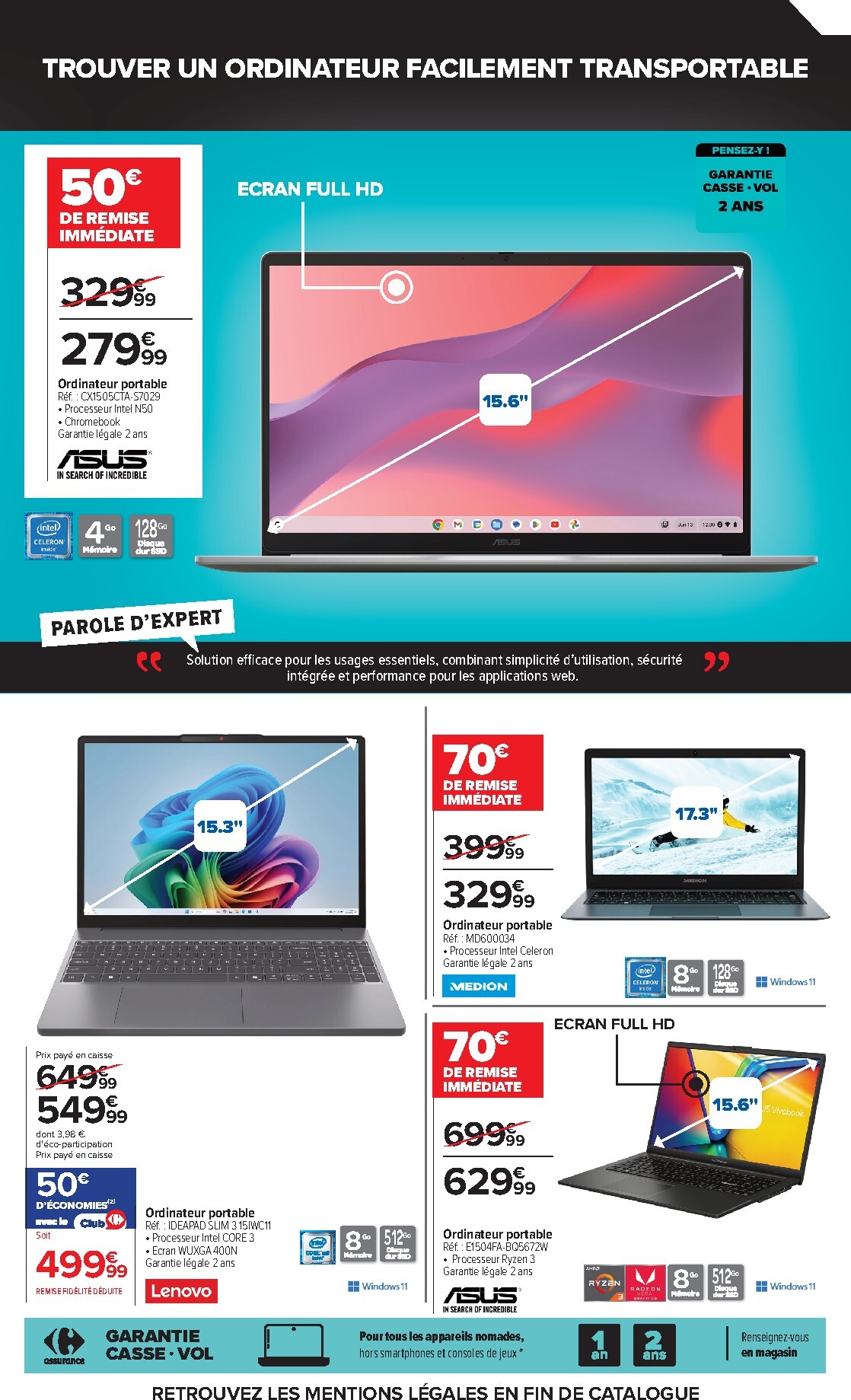 carrefour - Flyer Carrefour - Préparez La Rentrée Avec Des Offres Dernier Cri pour la semaine prochaine du du mardi 25/08/2026 au du lundi 07/09/2026 - page: 21