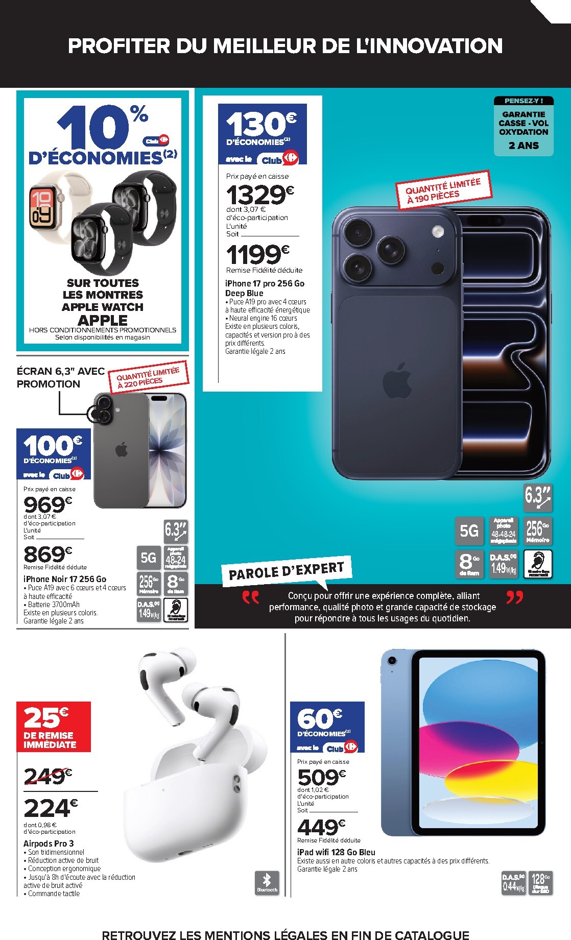 carrefour - Flyer Carrefour - Préparez La Rentrée Avec Des Offres Dernier Cri pour la semaine prochaine du du mardi 25/08/2026 au du lundi 07/09/2026 - page: 18