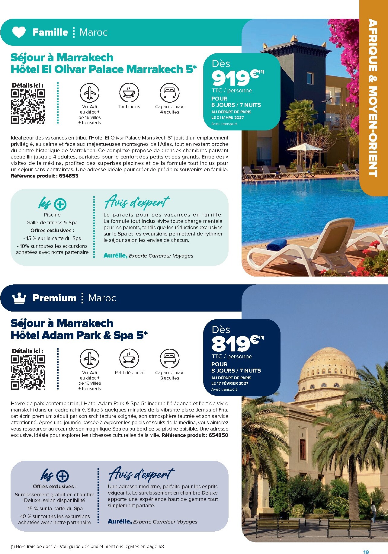 carrefour - Current Carrefour - Séjours & Circuits leaflet valid from du vendredi 14/08/2026 to du mercredi 31/03/2027 - page: 19