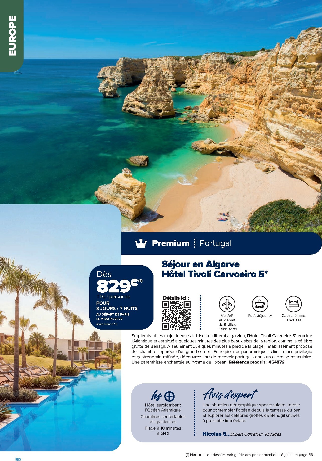 carrefour - Current Carrefour - Séjours & Circuits leaflet valid from du vendredi 14/08/2026 to du mercredi 31/03/2027 - page: 50