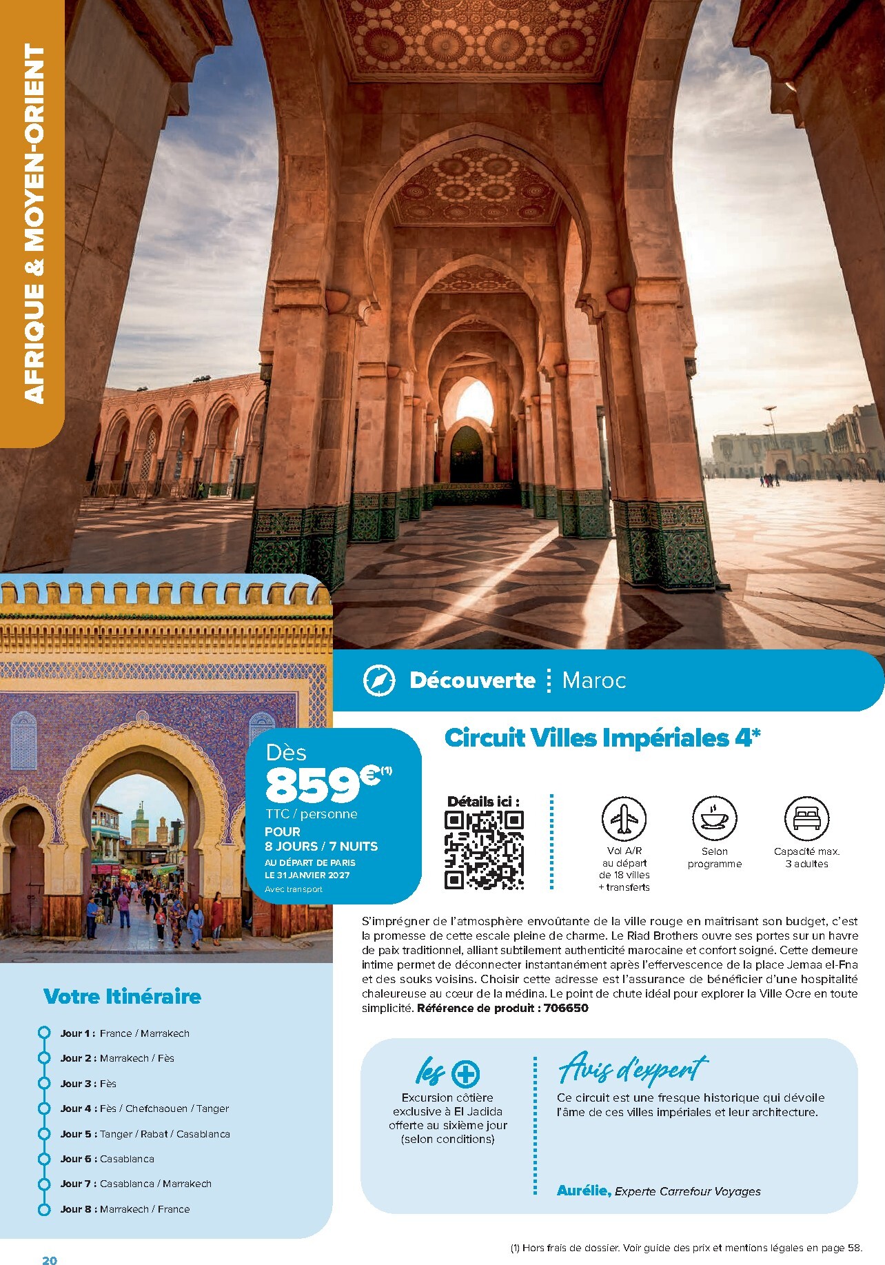 carrefour - Current Carrefour - Séjours & Circuits leaflet valid from du vendredi 14/08/2026 to du mercredi 31/03/2027 - page: 20