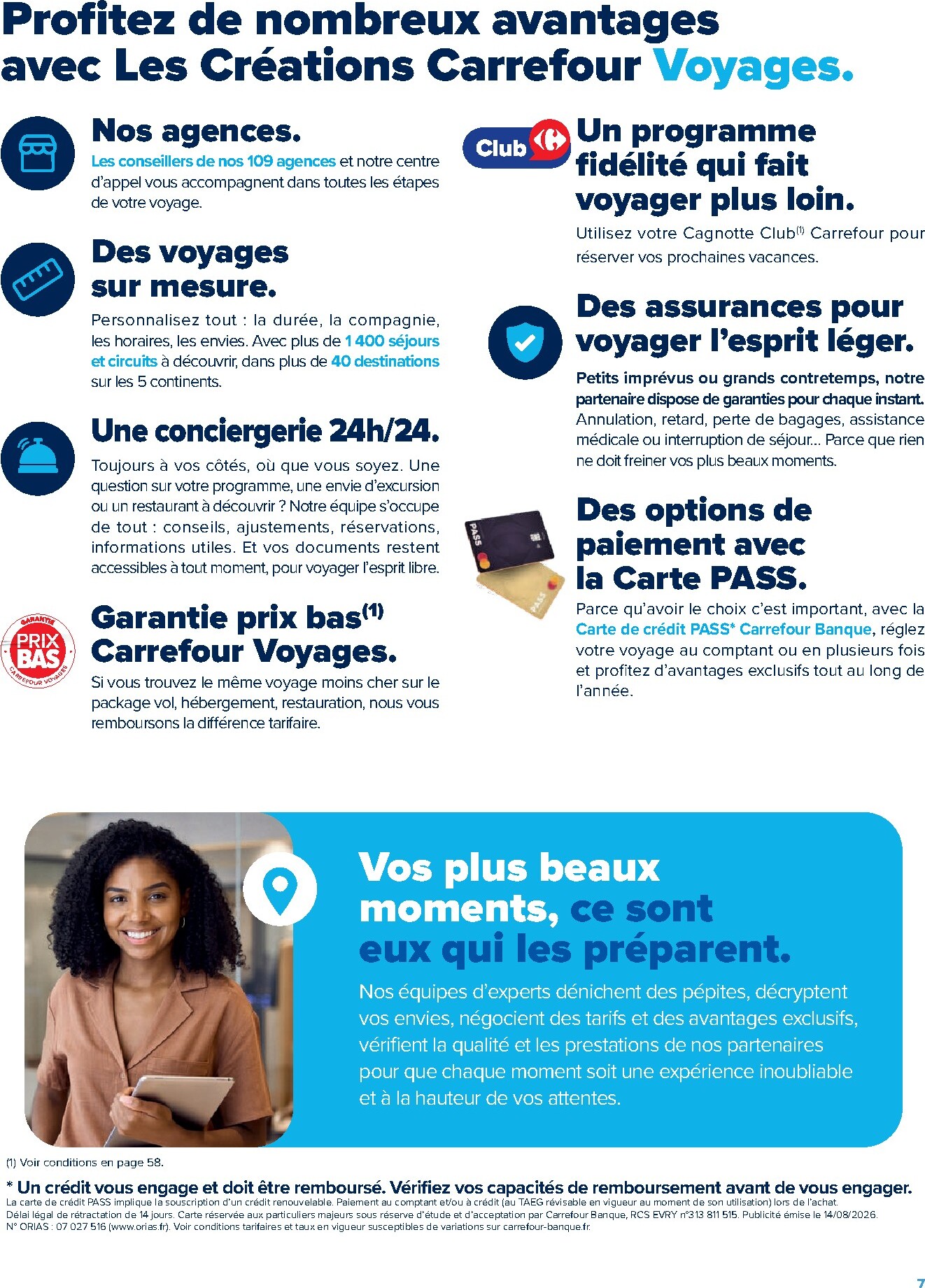 carrefour - Current Carrefour - Séjours & Circuits leaflet valid from du vendredi 14/08/2026 to du mercredi 31/03/2027 - page: 7