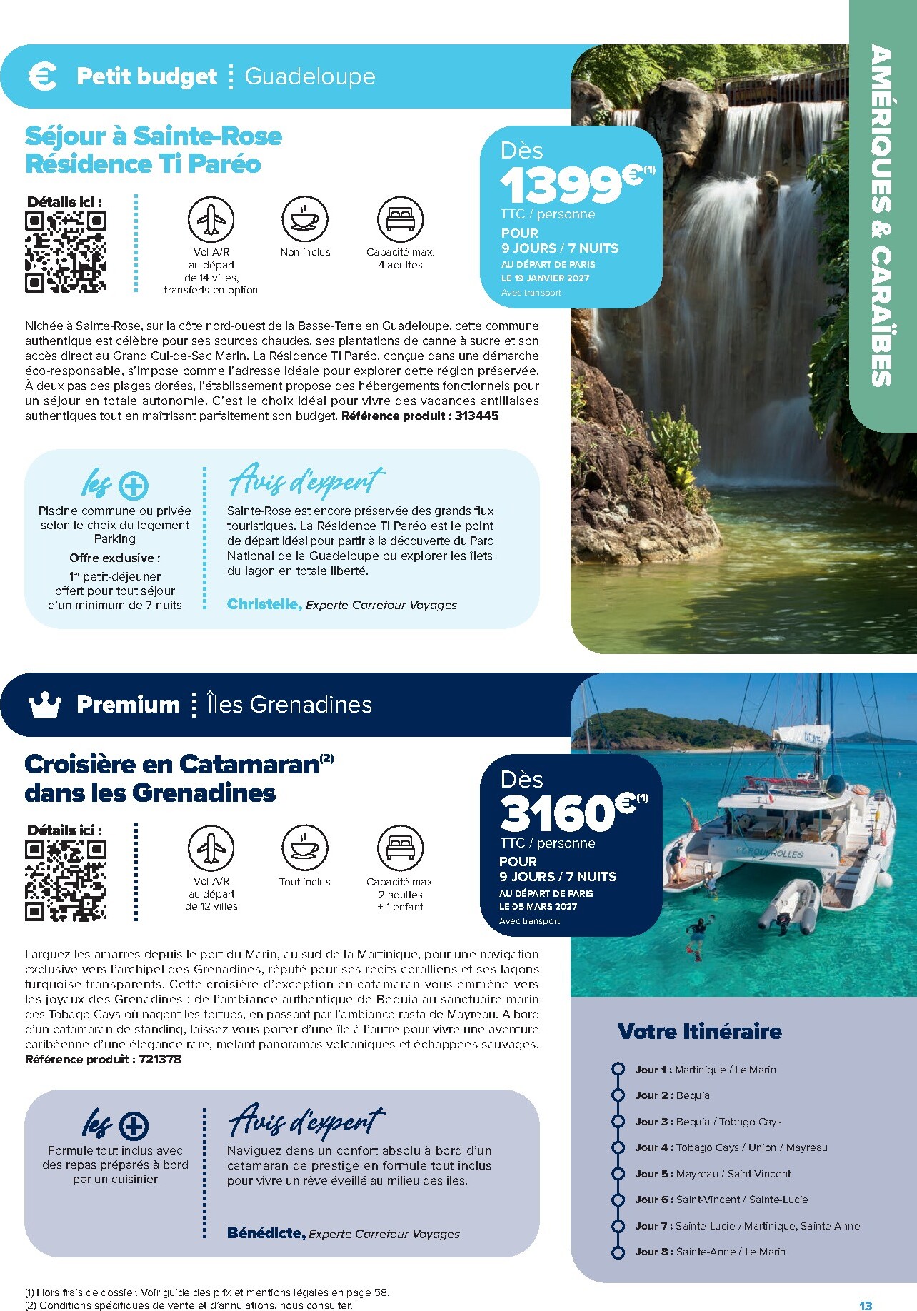 carrefour - Current Carrefour - Séjours & Circuits leaflet valid from du vendredi 14/08/2026 to du mercredi 31/03/2027 - page: 13
