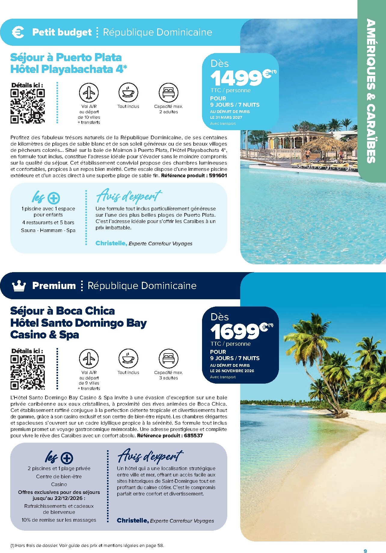 carrefour - Current Carrefour - Séjours & Circuits leaflet valid from du vendredi 14/08/2026 to du mercredi 31/03/2027 - page: 9