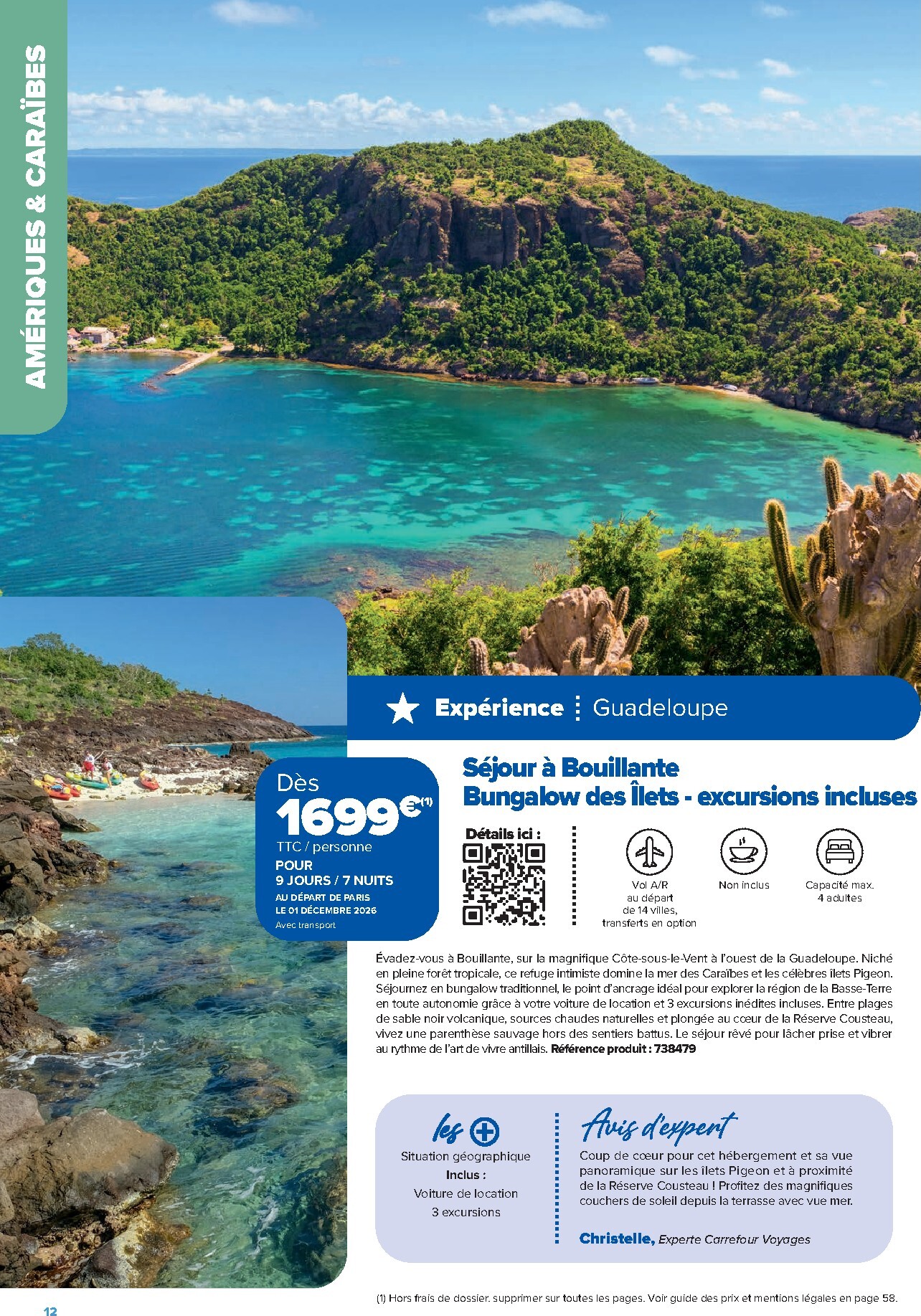 carrefour - Current Carrefour - Séjours & Circuits leaflet valid from du vendredi 14/08/2026 to du mercredi 31/03/2027 - page: 12