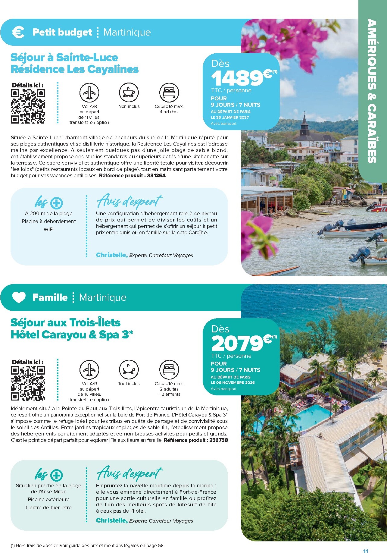 carrefour - Current Carrefour - Séjours & Circuits leaflet valid from du vendredi 14/08/2026 to du mercredi 31/03/2027 - page: 11