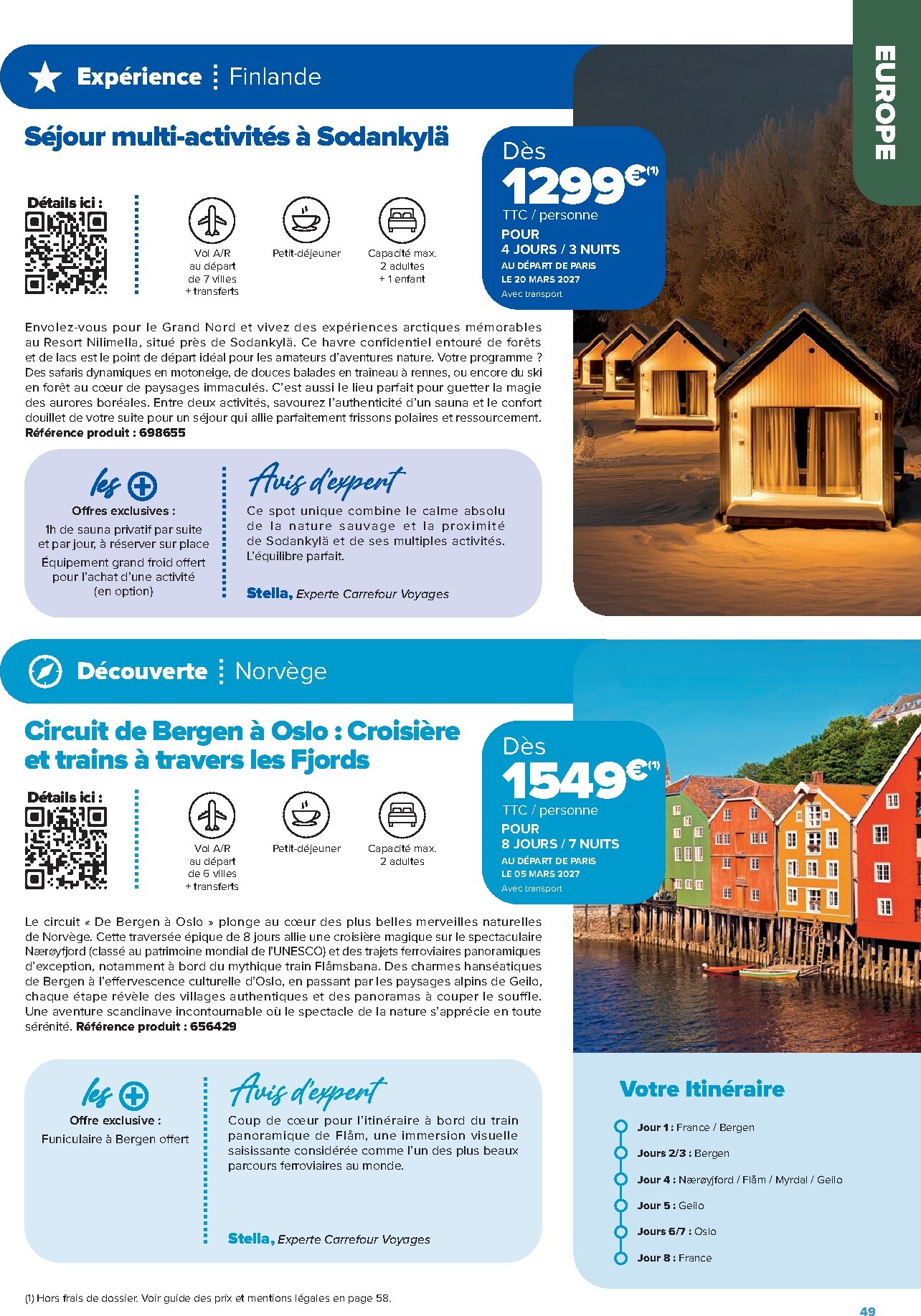 carrefour - Current Carrefour - Séjours & Circuits leaflet valid from du vendredi 14/08/2026 to du mercredi 31/03/2027 - page: 49
