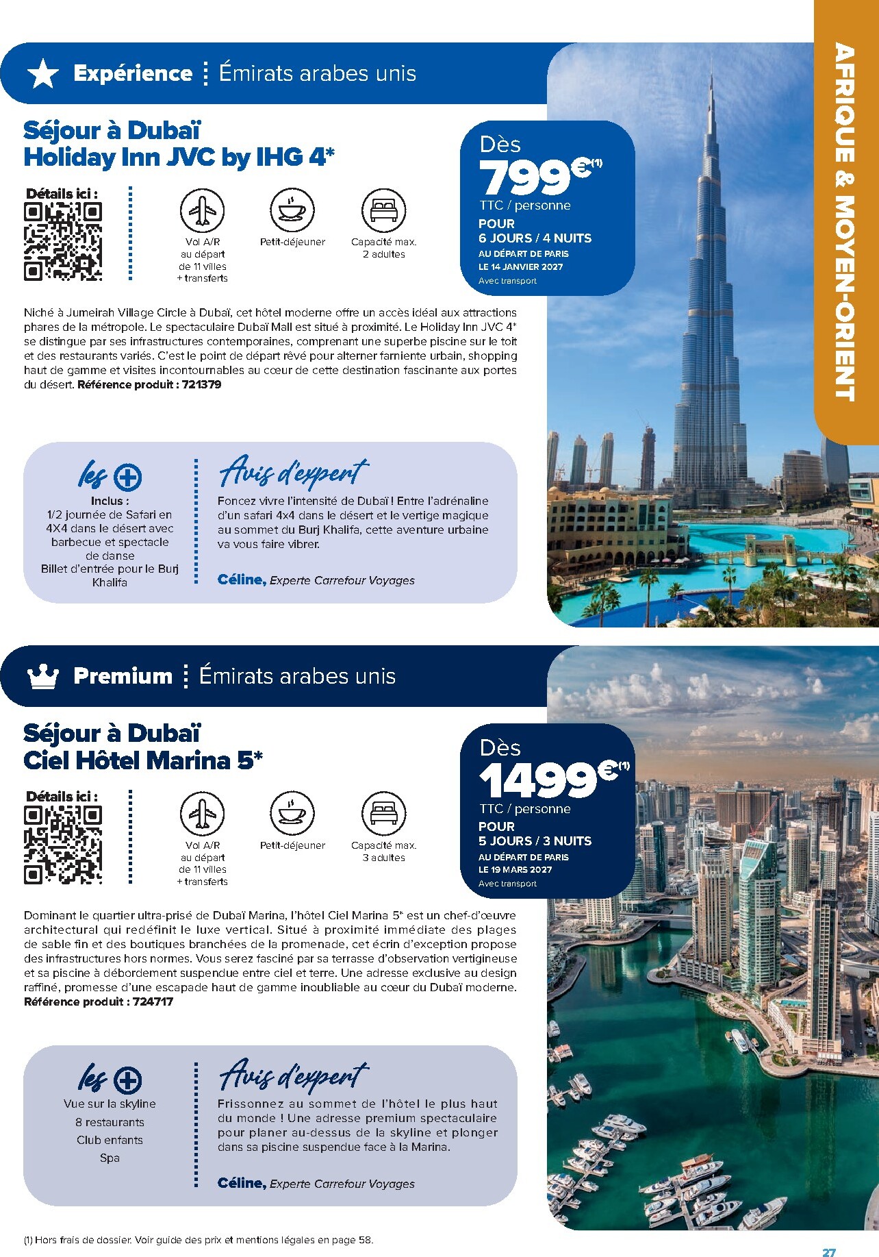 carrefour - Current Carrefour - Séjours & Circuits leaflet valid from du vendredi 14/08/2026 to du mercredi 31/03/2027 - page: 27