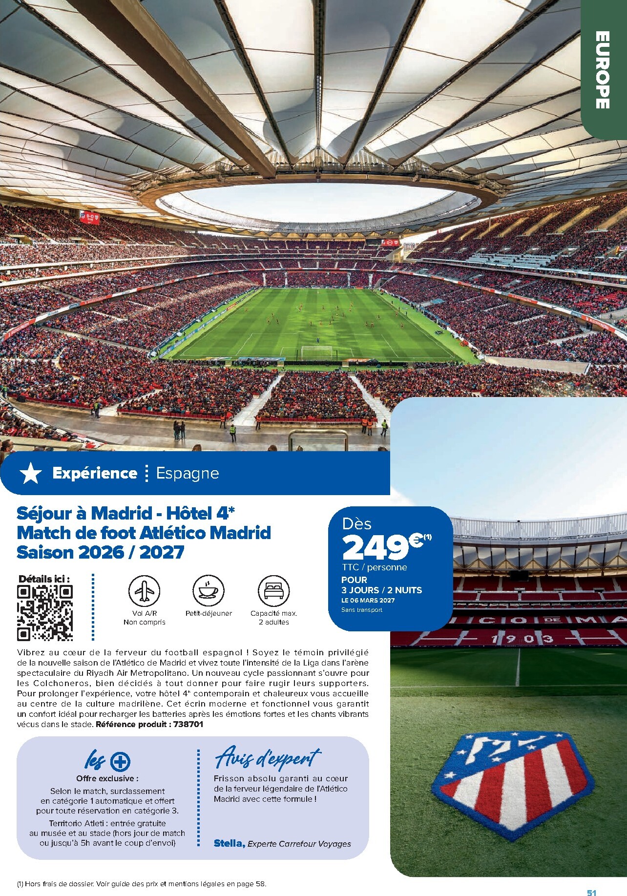 carrefour - Current Carrefour - Séjours & Circuits leaflet valid from du vendredi 14/08/2026 to du mercredi 31/03/2027 - page: 51