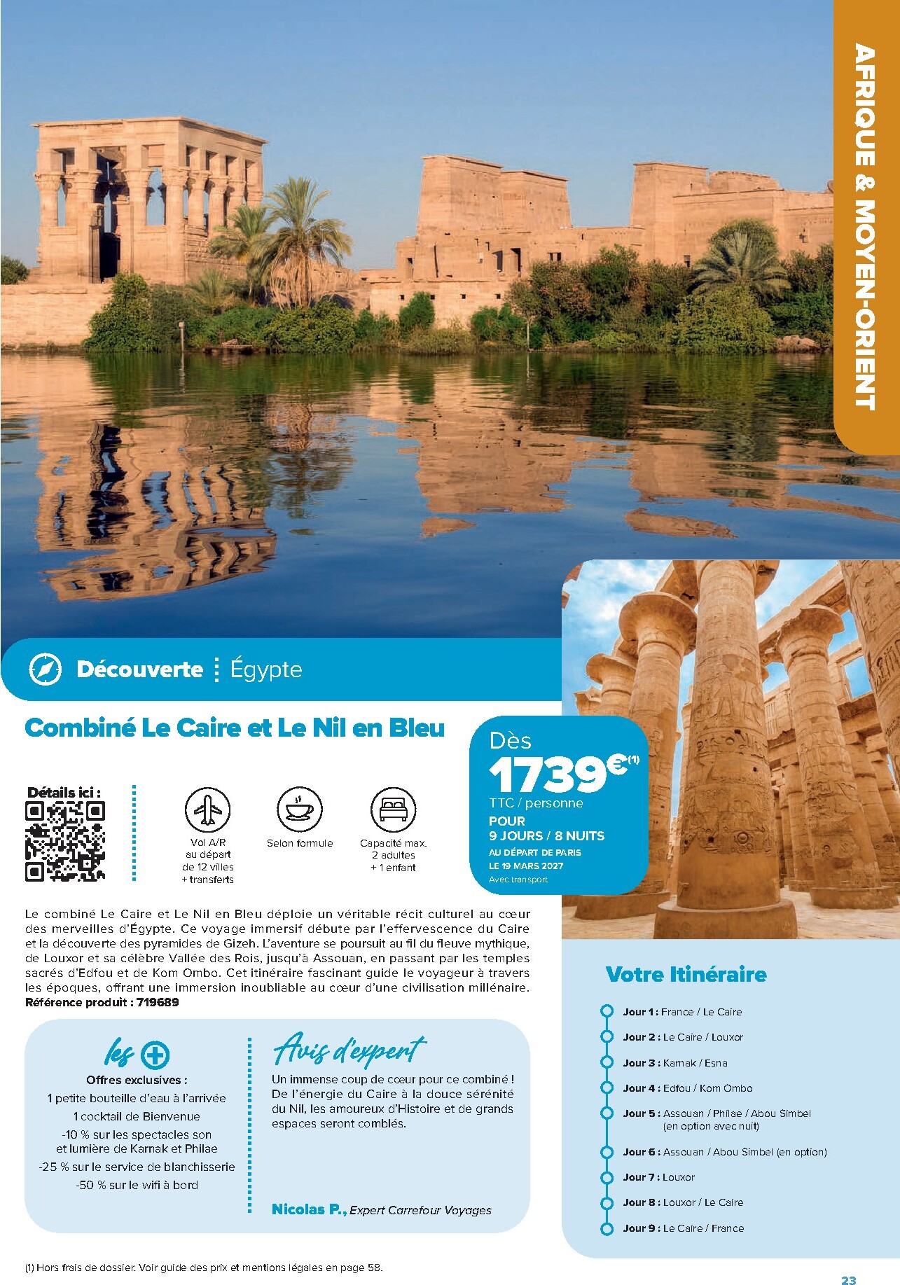carrefour - Current Carrefour - Séjours & Circuits leaflet valid from du vendredi 14/08/2026 to du mercredi 31/03/2027 - page: 23