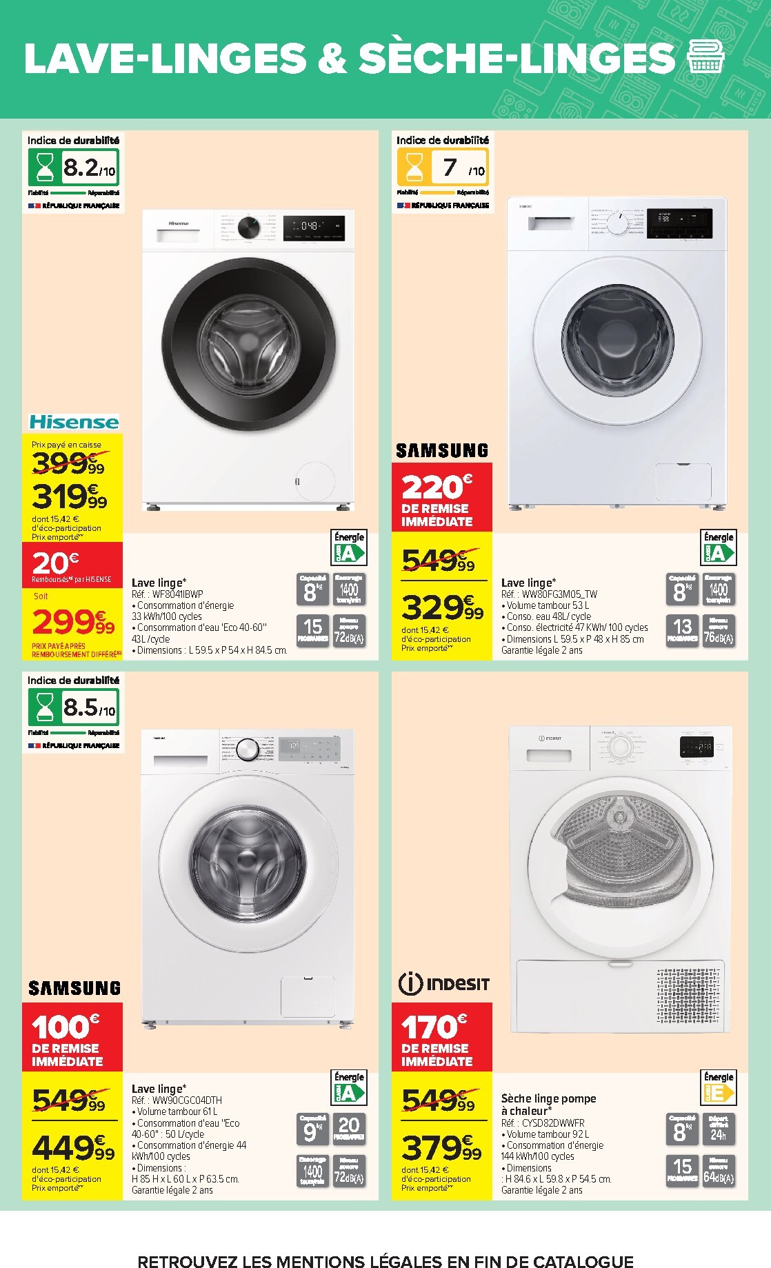 carrefour - Flyer Carrefour - Place Au Gros Électro ! pour la semaine prochaine du du mardi 25/08/2026 au du lundi 07/09/2026 - page: 7