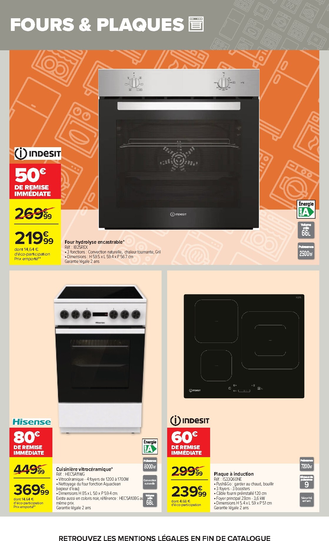 carrefour - Flyer Carrefour - Place Au Gros Électro ! pour la semaine prochaine du du mardi 25/08/2026 au du lundi 07/09/2026 - page: 5