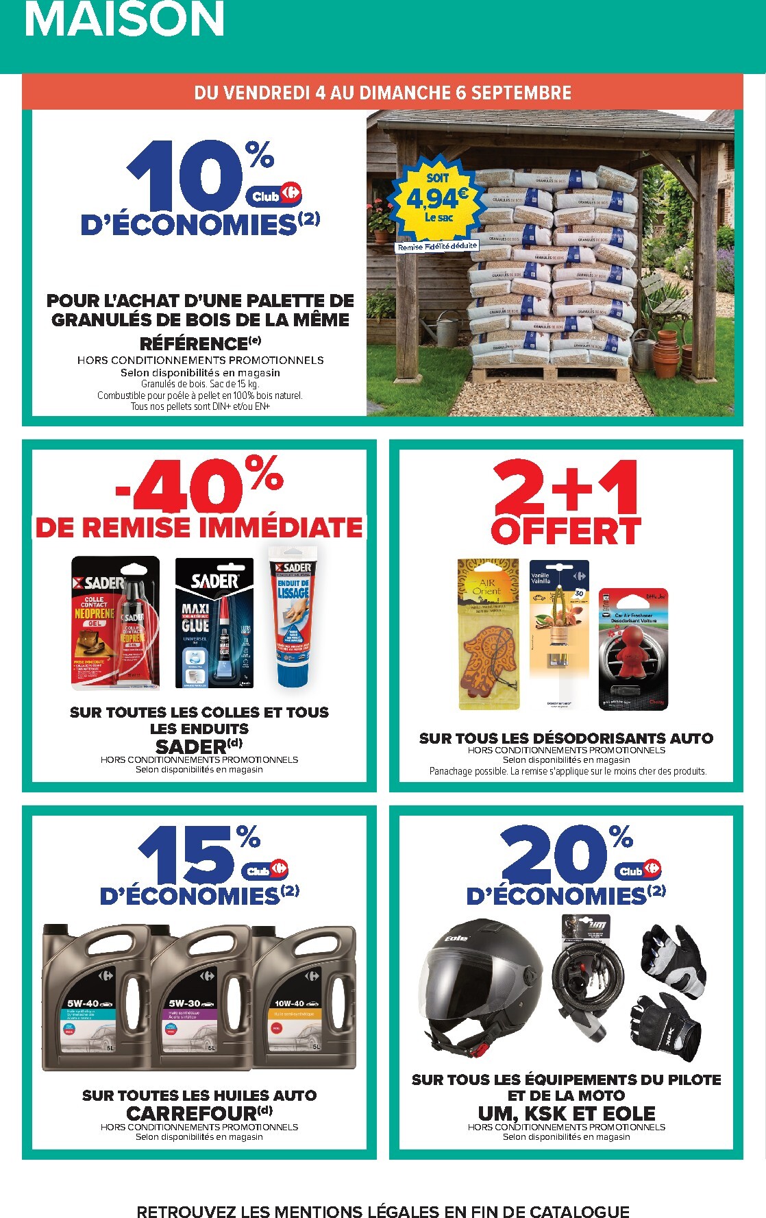 carrefour - Flyer Carrefour - Petit Dejeuner pour la semaine prochaine du du mardi 01/09/2026 au du lundi 14/09/2026 - page: 84