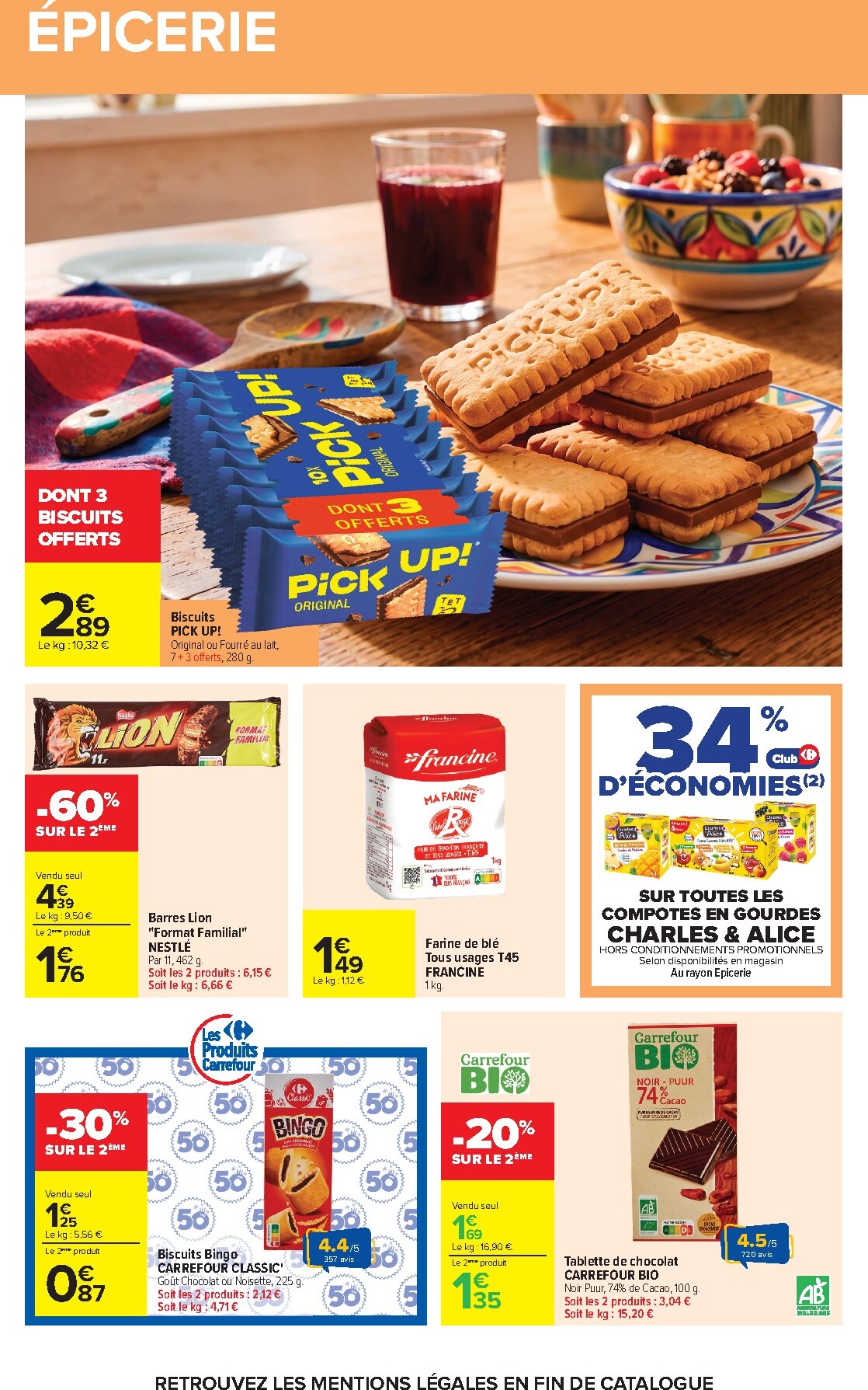 carrefour - Flyer Carrefour - Petit Dejeuner pour la semaine prochaine du du mardi 01/09/2026 au du lundi 14/09/2026 - page: 43