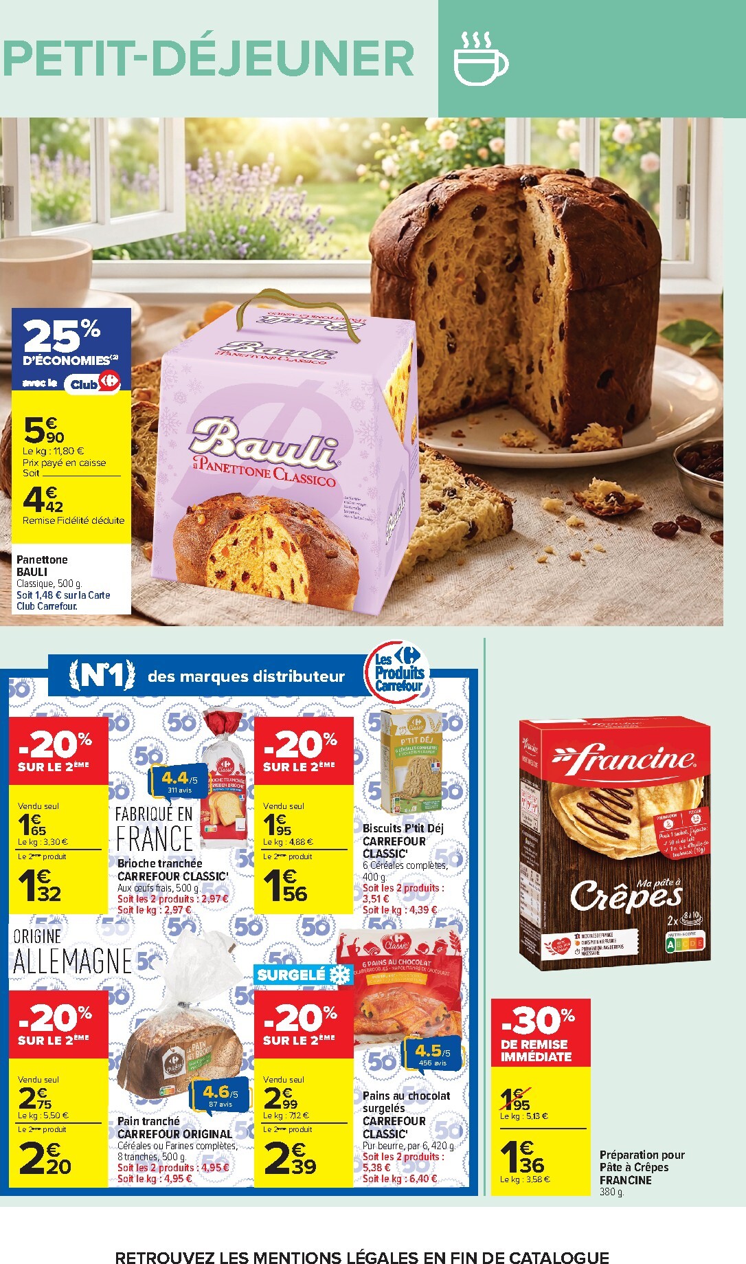 carrefour - Flyer Carrefour - Petit Dejeuner pour la semaine prochaine du du mardi 01/09/2026 au du lundi 14/09/2026 - page: 15