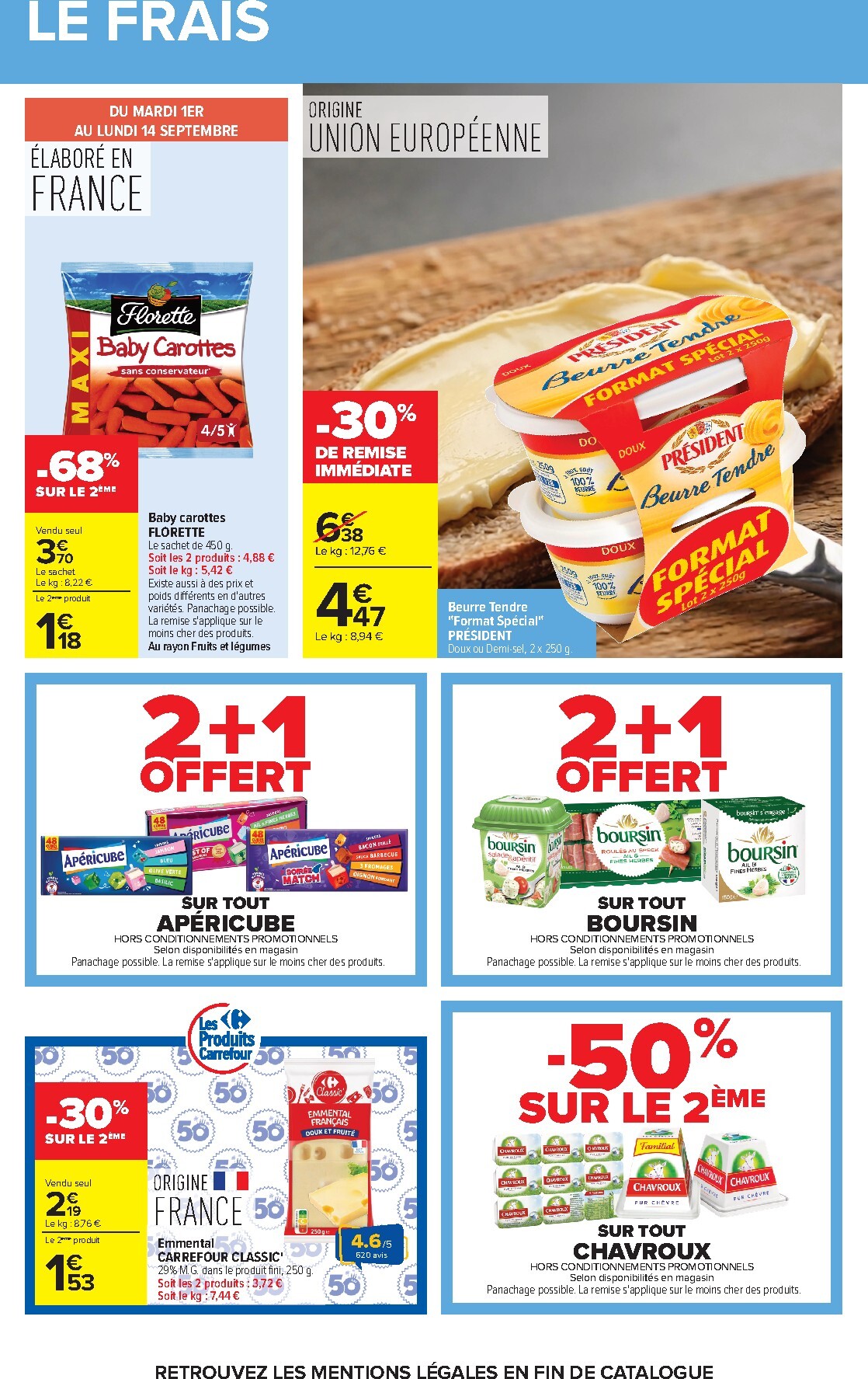 carrefour - Flyer Carrefour - Petit Dejeuner pour la semaine prochaine du du mardi 01/09/2026 au du lundi 14/09/2026 - page: 35