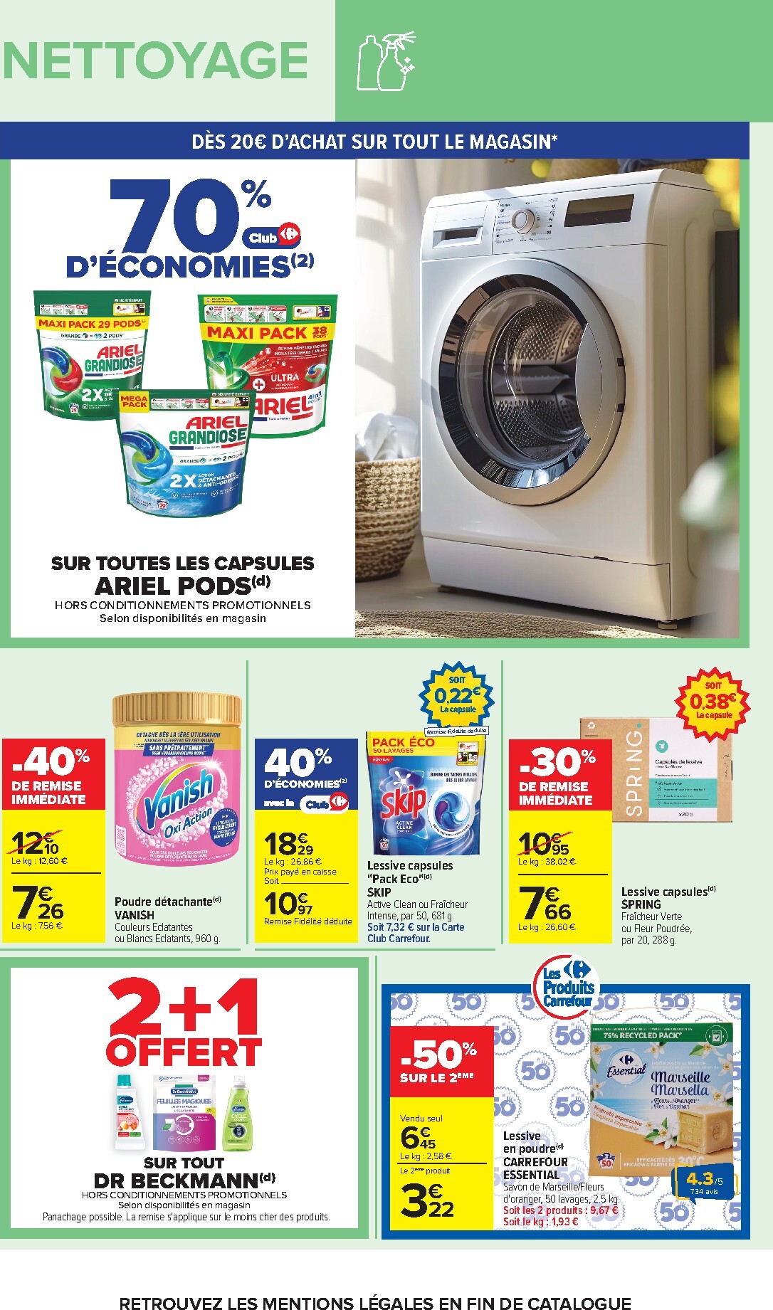 carrefour - Flyer Carrefour - Petit Dejeuner pour la semaine prochaine du du mardi 01/09/2026 au du lundi 14/09/2026 - page: 64