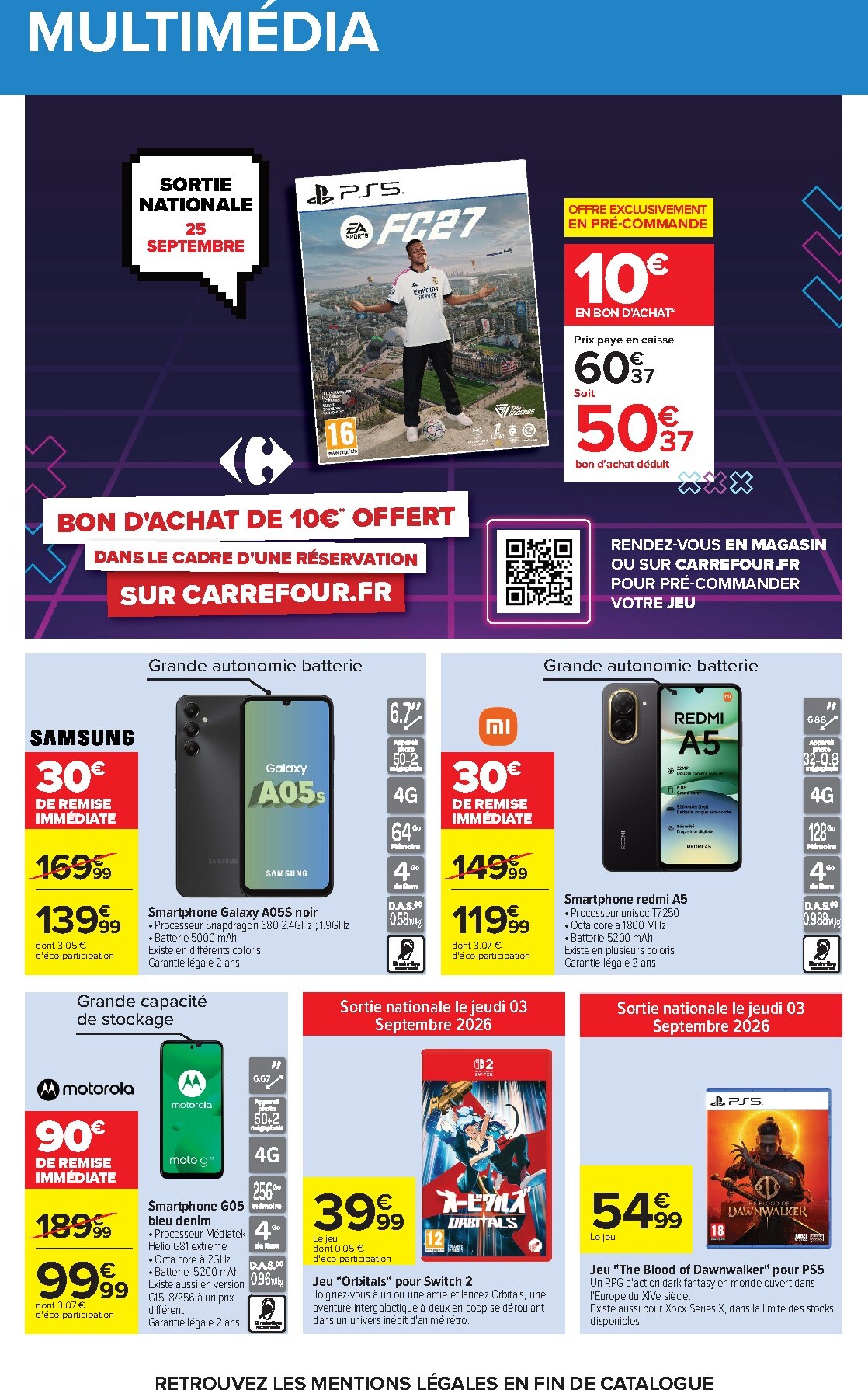 carrefour - Flyer Carrefour - Petit Dejeuner pour la semaine prochaine du du mardi 01/09/2026 au du lundi 14/09/2026 - page: 89