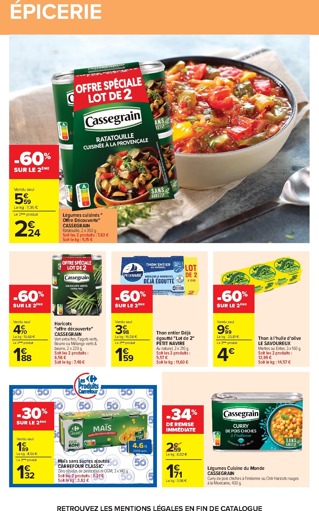 carrefour - Flyer Carrefour - Petit Dejeuner pour la semaine prochaine du du mardi 01/09/2026 au du lundi 14/09/2026 - page: 41
