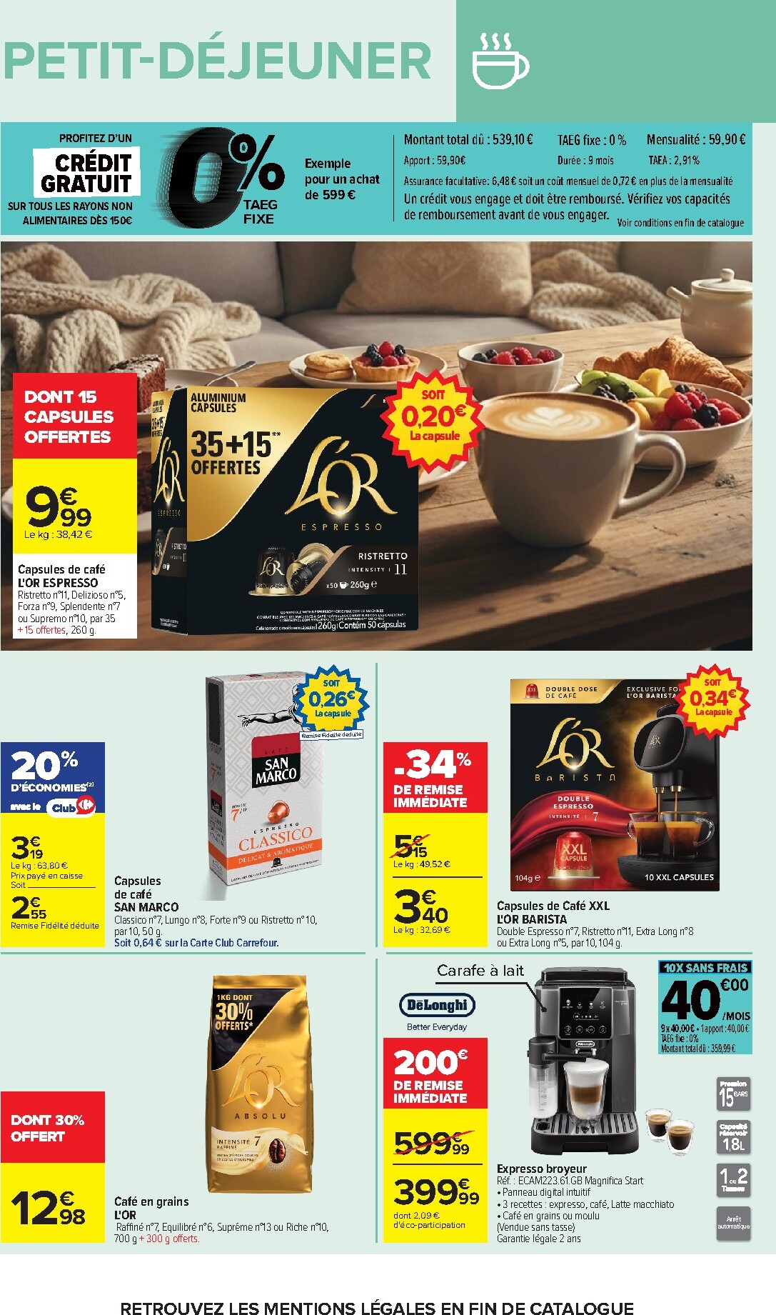carrefour - Flyer Carrefour - Petit Dejeuner pour la semaine prochaine du du mardi 01/09/2026 au du lundi 14/09/2026 - page: 6