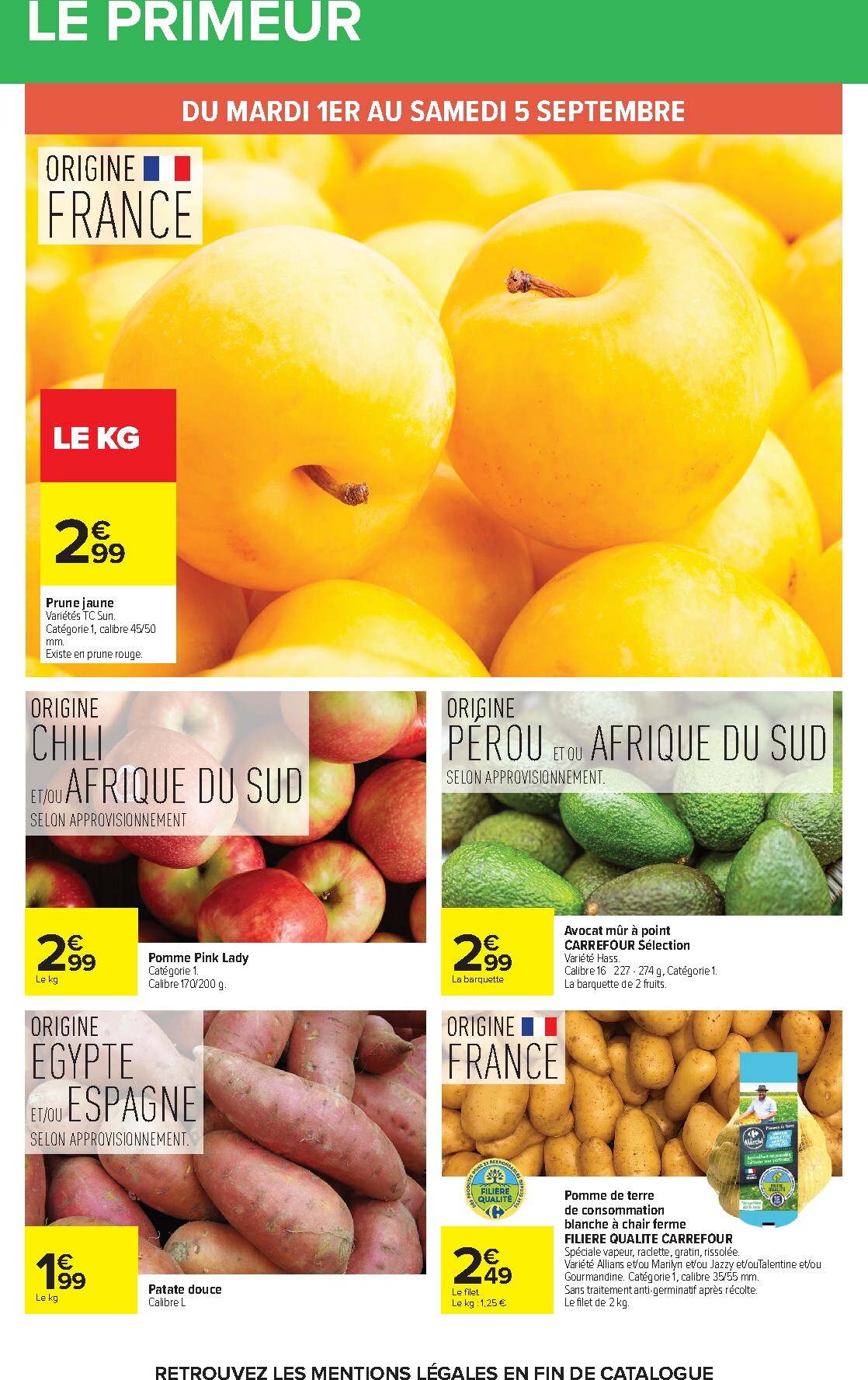 carrefour - Flyer Carrefour - Petit Dejeuner pour la semaine prochaine du du mardi 01/09/2026 au du lundi 14/09/2026 - page: 34
