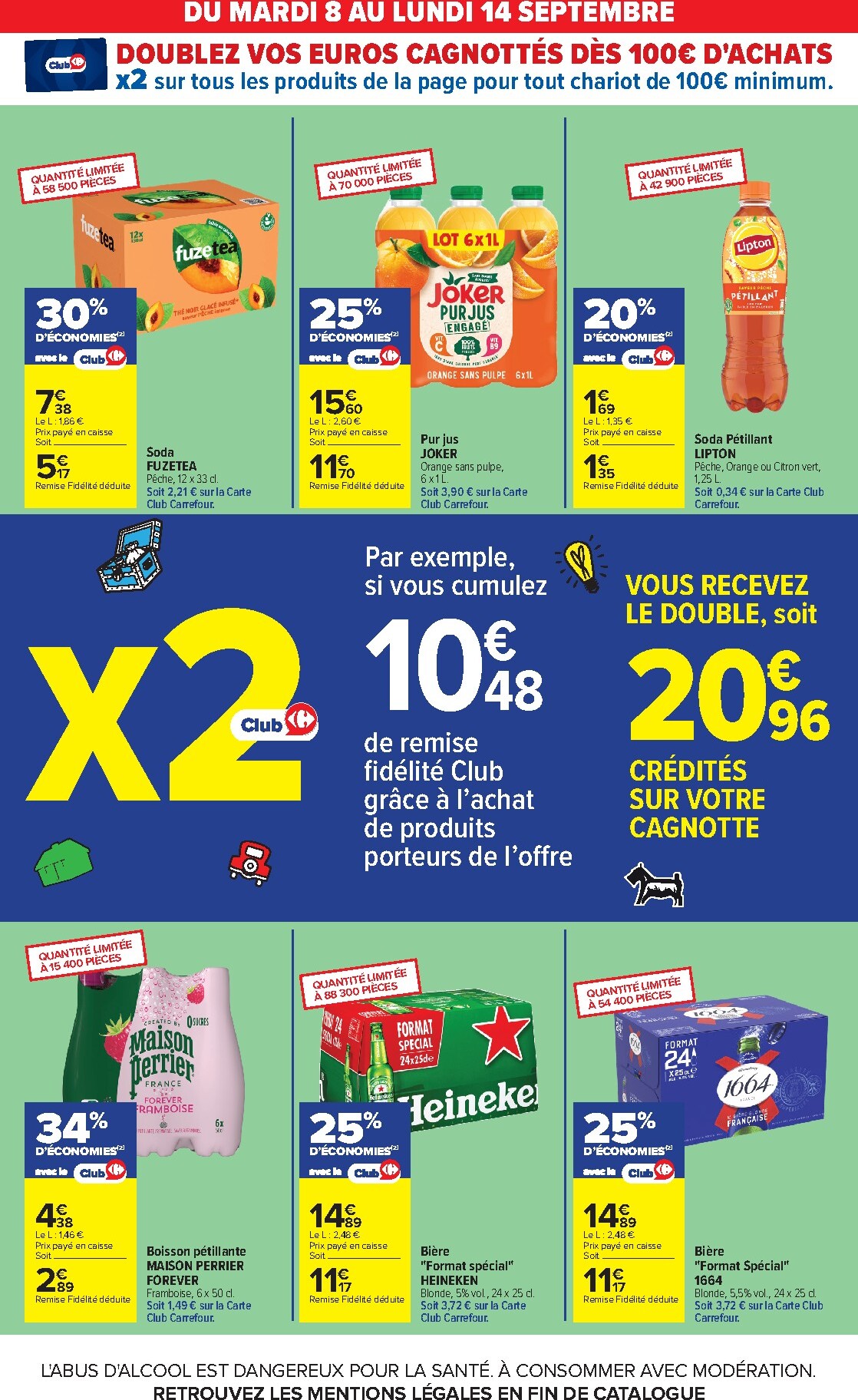 carrefour - Flyer Carrefour pour la semaine prochaine du du mardi 08/09/2026 au du lundi 21/09/2026 - page: 12
