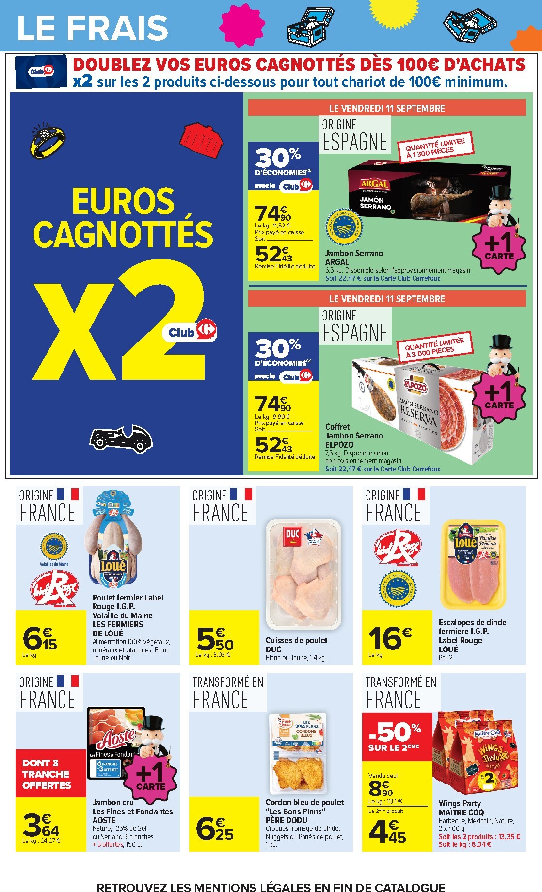 carrefour - Flyer Carrefour pour la semaine prochaine du du mardi 08/09/2026 au du lundi 21/09/2026 - page: 49