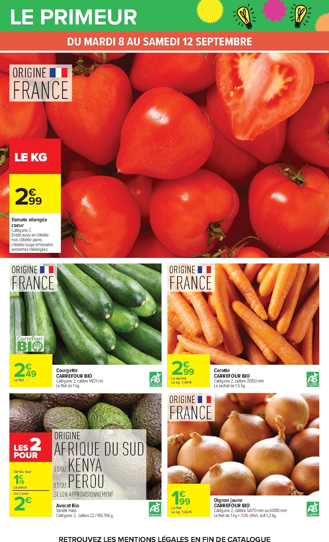 carrefour - Flyer Carrefour pour la semaine prochaine du du mardi 08/09/2026 au du lundi 21/09/2026 - page: 38