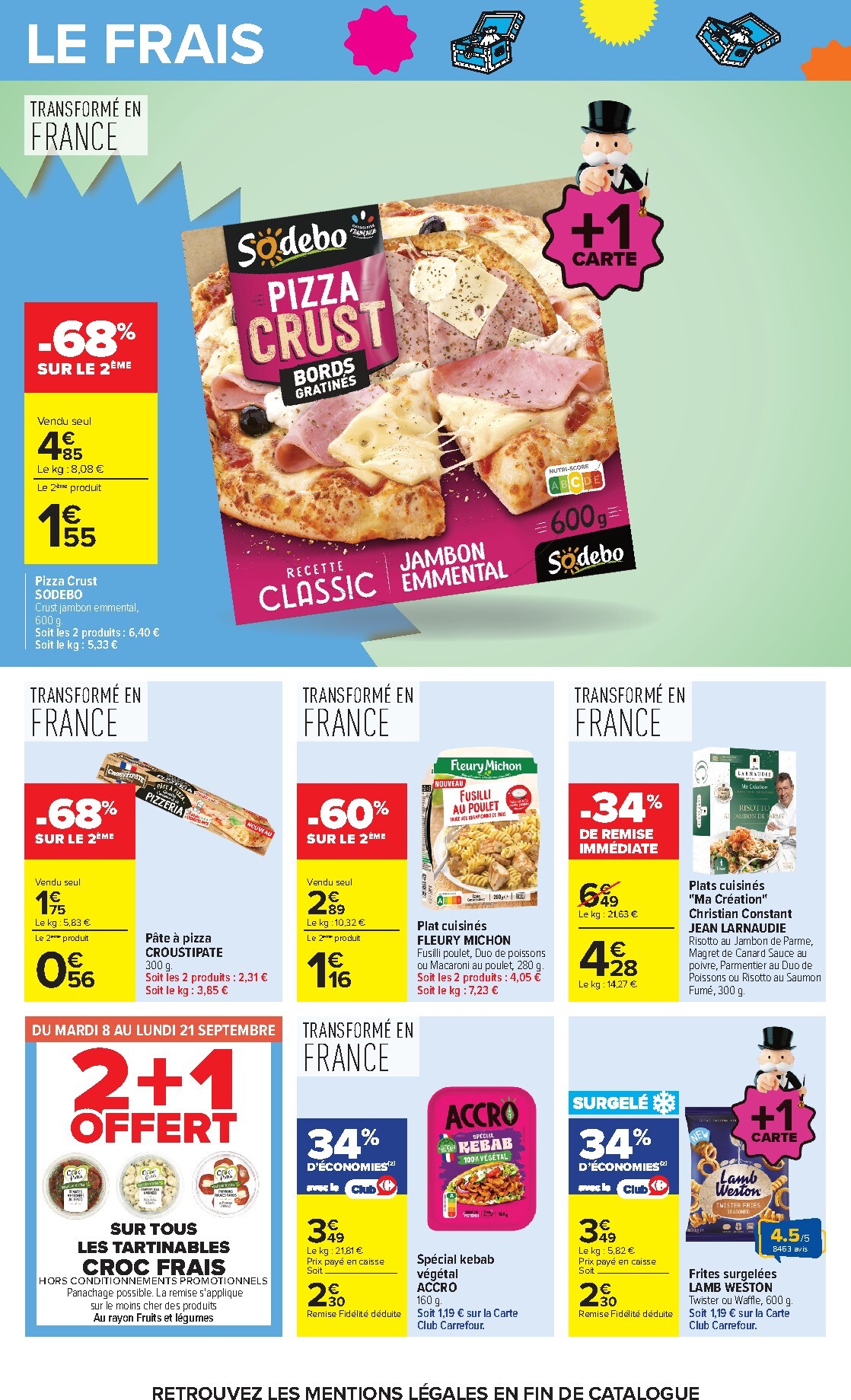 carrefour - Flyer Carrefour pour la semaine prochaine du du mardi 08/09/2026 au du lundi 21/09/2026 - page: 47
