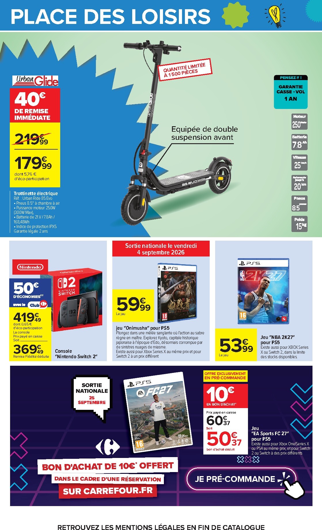 carrefour - Flyer Carrefour pour la semaine prochaine du du mardi 08/09/2026 au du lundi 21/09/2026 - page: 97