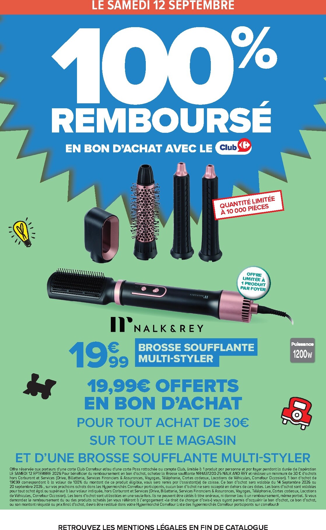 carrefour - Flyer Carrefour pour la semaine prochaine du du mardi 08/09/2026 au du lundi 21/09/2026 - page: 7