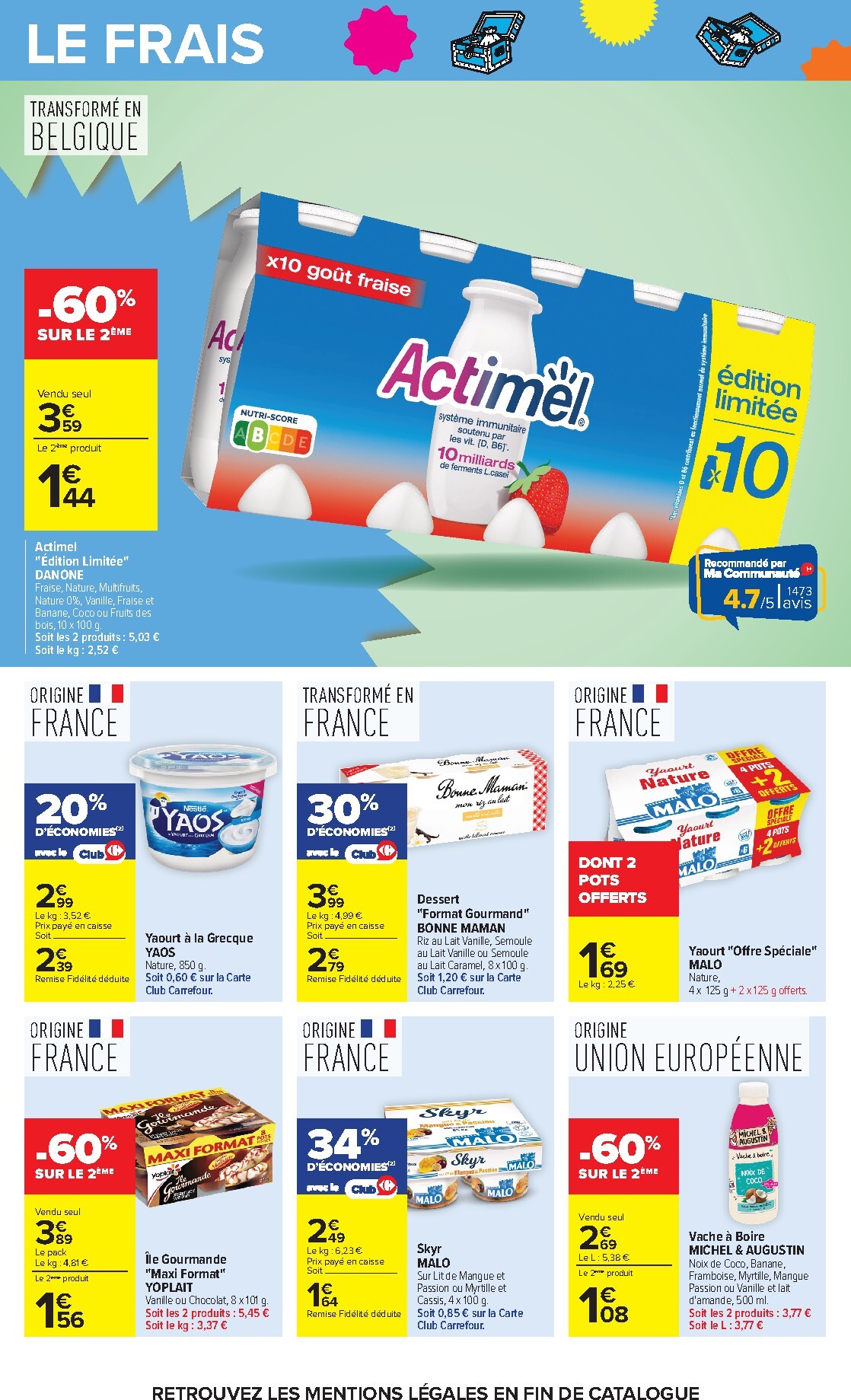 carrefour - Flyer Carrefour pour la semaine prochaine du du mardi 08/09/2026 au du lundi 21/09/2026 - page: 45