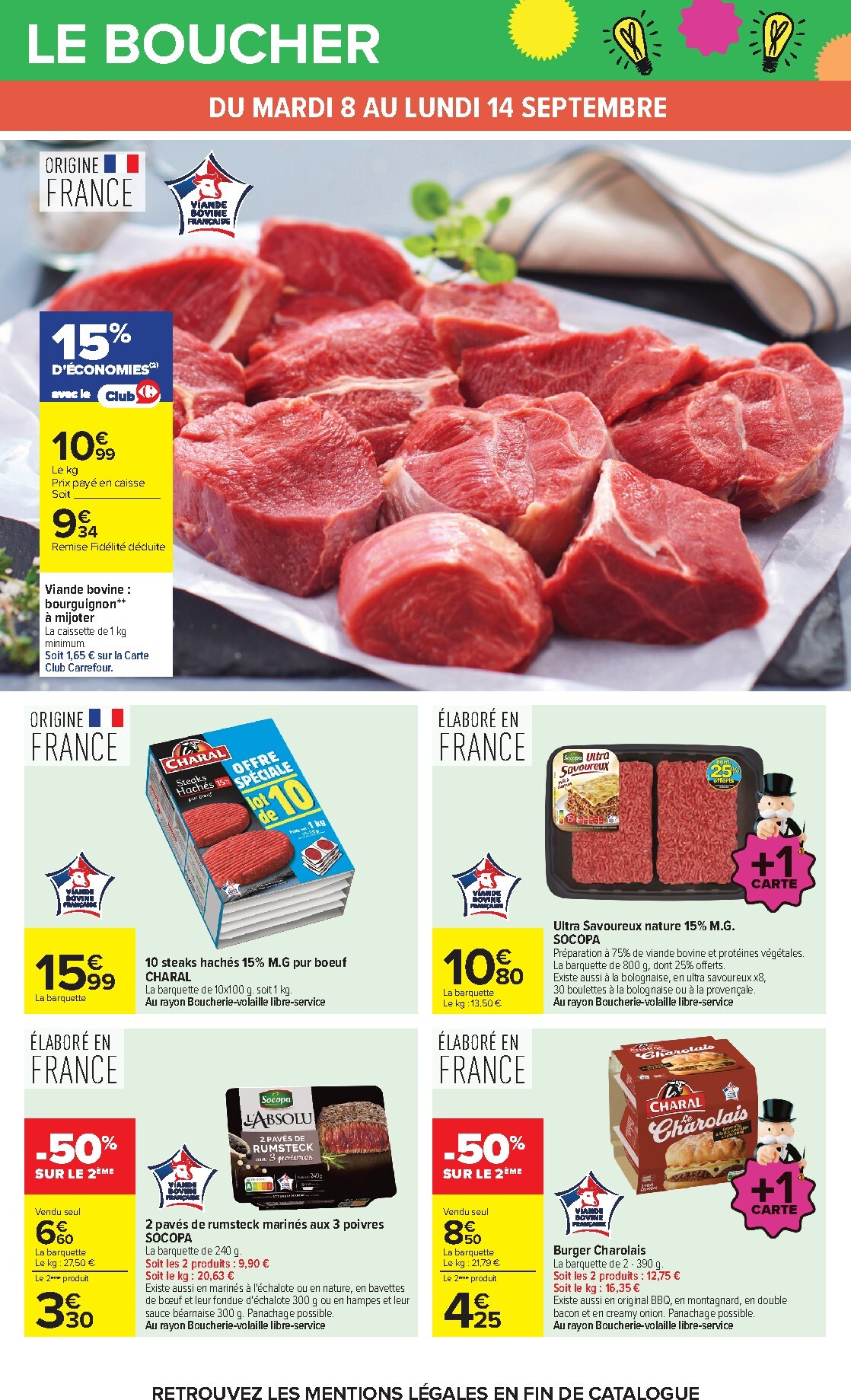 carrefour - Flyer Carrefour pour la semaine prochaine du du mardi 08/09/2026 au du lundi 21/09/2026 - page: 33