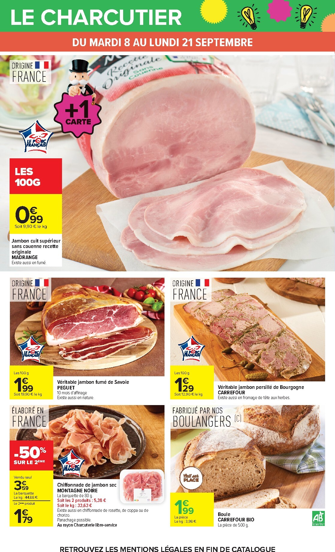 carrefour - Flyer Carrefour pour la semaine prochaine du du mardi 08/09/2026 au du lundi 21/09/2026 - page: 34