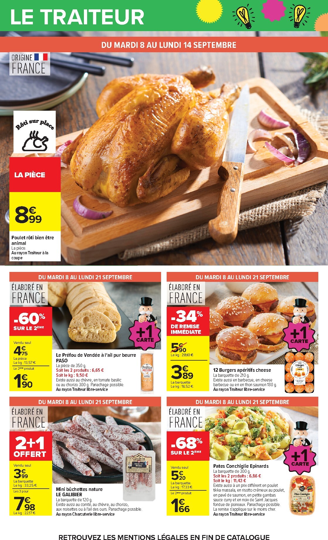 carrefour - Flyer Carrefour pour la semaine prochaine du du mardi 08/09/2026 au du lundi 21/09/2026 - page: 35