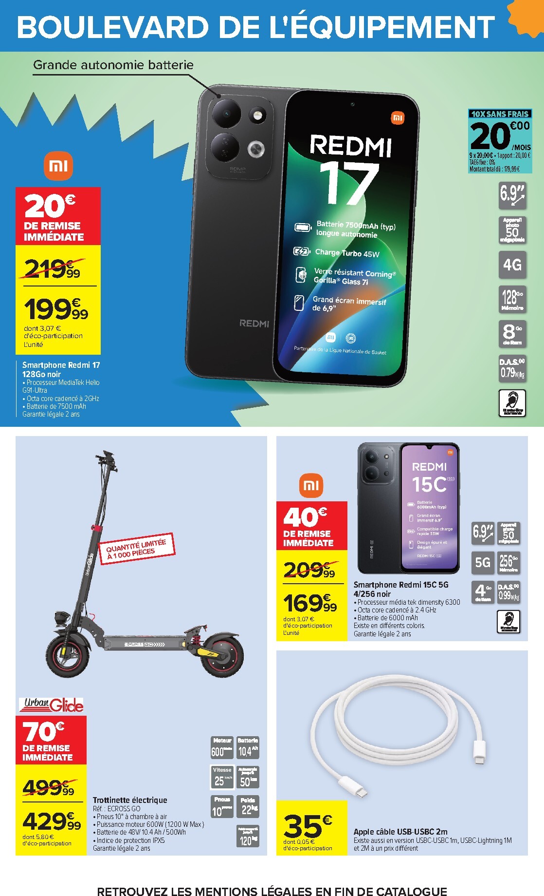 carrefour - Flyer Carrefour pour la semaine prochaine du du mardi 08/09/2026 au du lundi 21/09/2026 - page: 95
