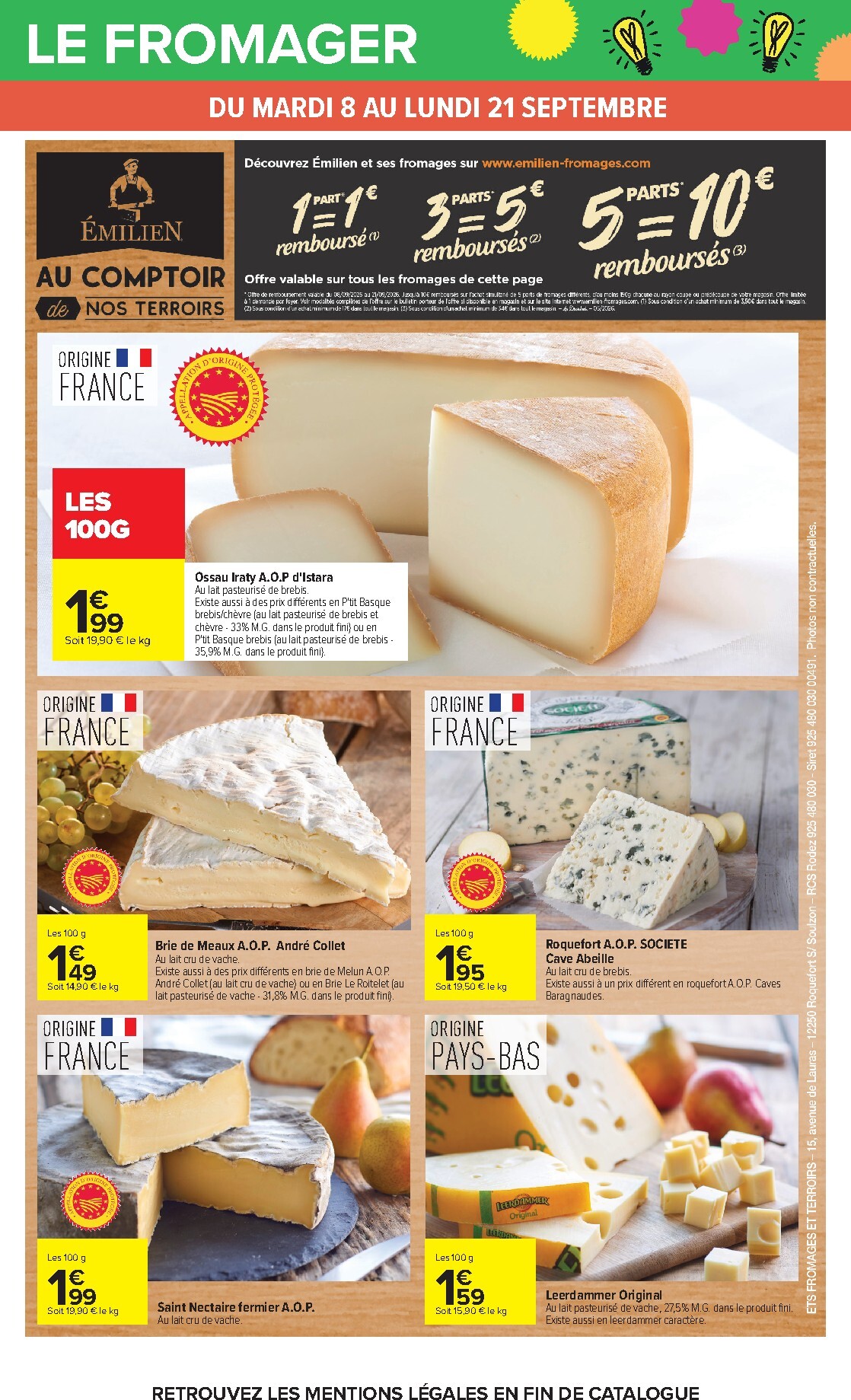 carrefour - Flyer Carrefour pour la semaine prochaine du du mardi 08/09/2026 au du lundi 21/09/2026 - page: 37