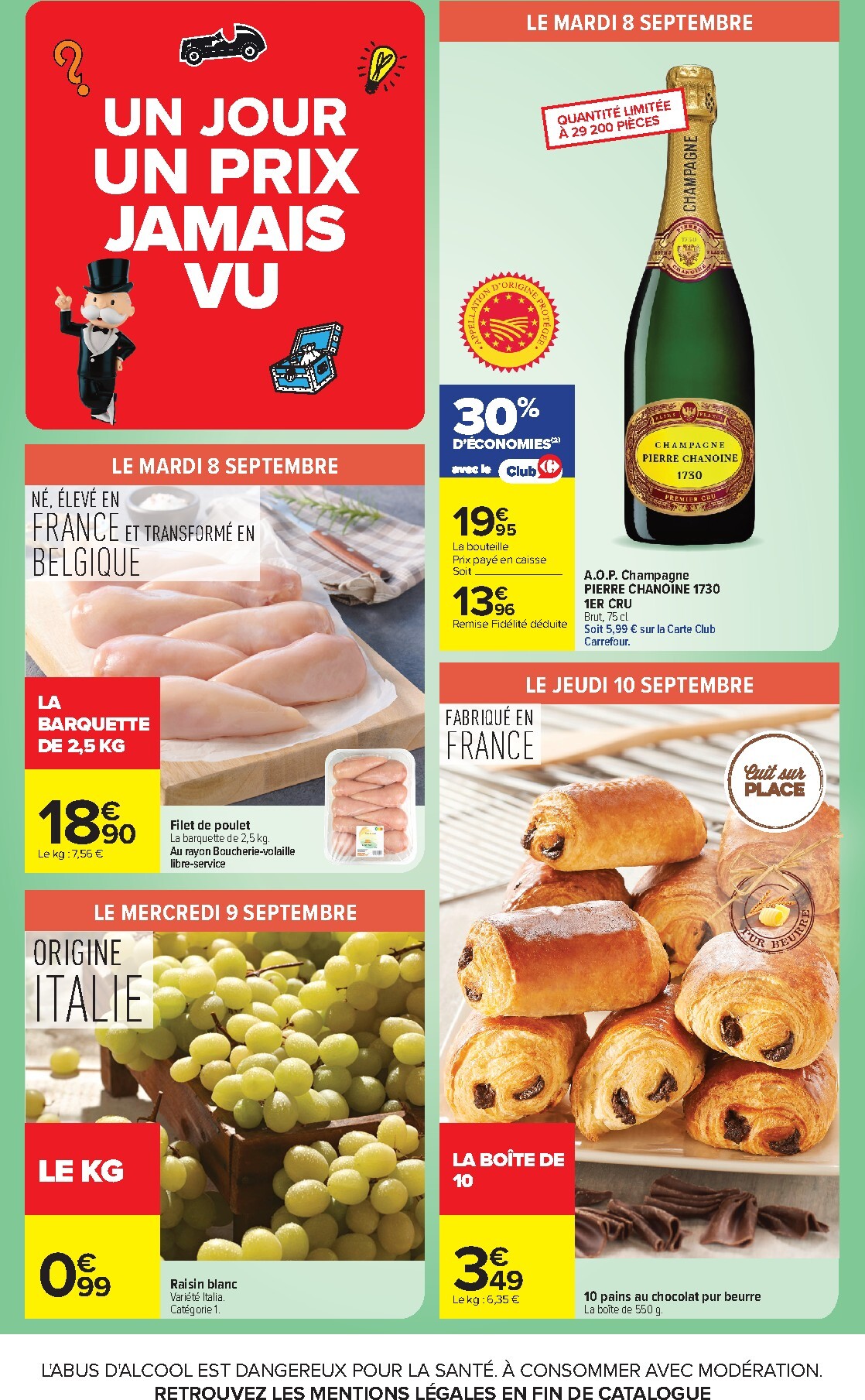carrefour - Flyer Carrefour pour la semaine prochaine du du mardi 08/09/2026 au du lundi 21/09/2026 - page: 4