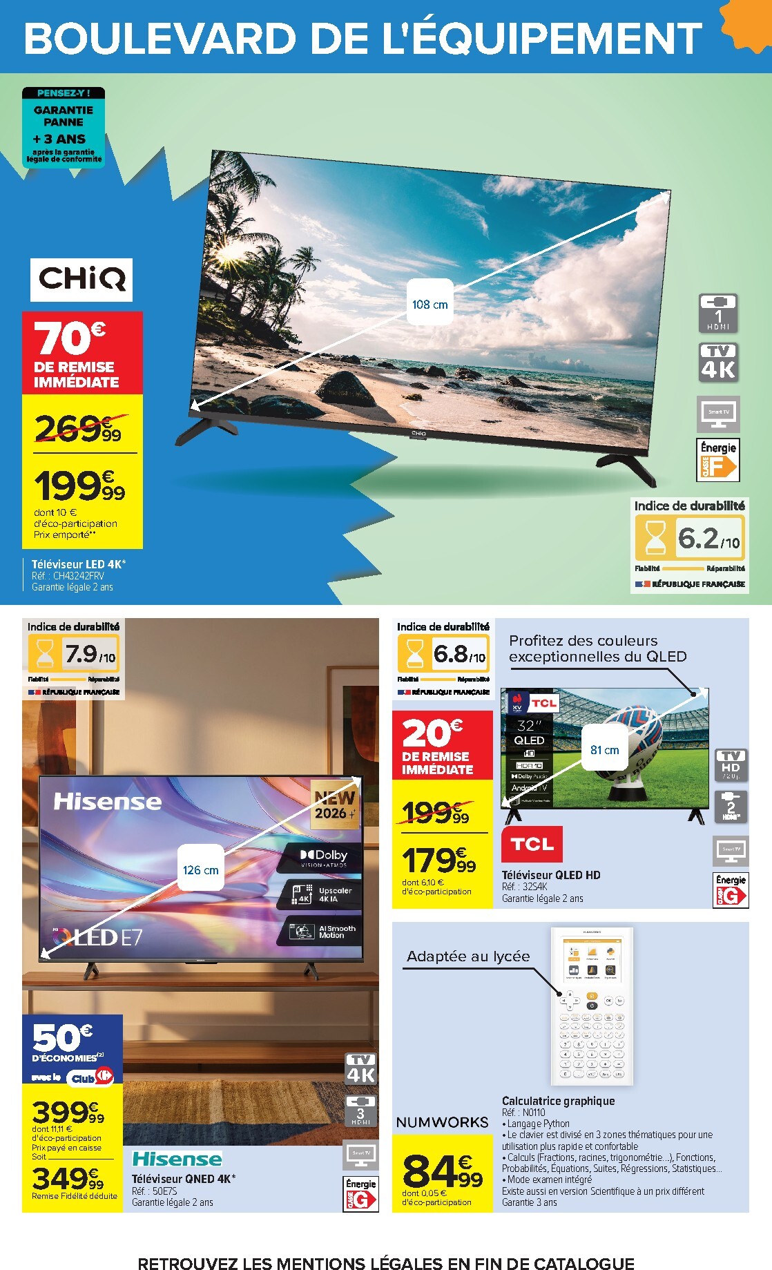 carrefour - Flyer Carrefour pour la semaine prochaine du du mardi 08/09/2026 au du lundi 21/09/2026 - page: 91