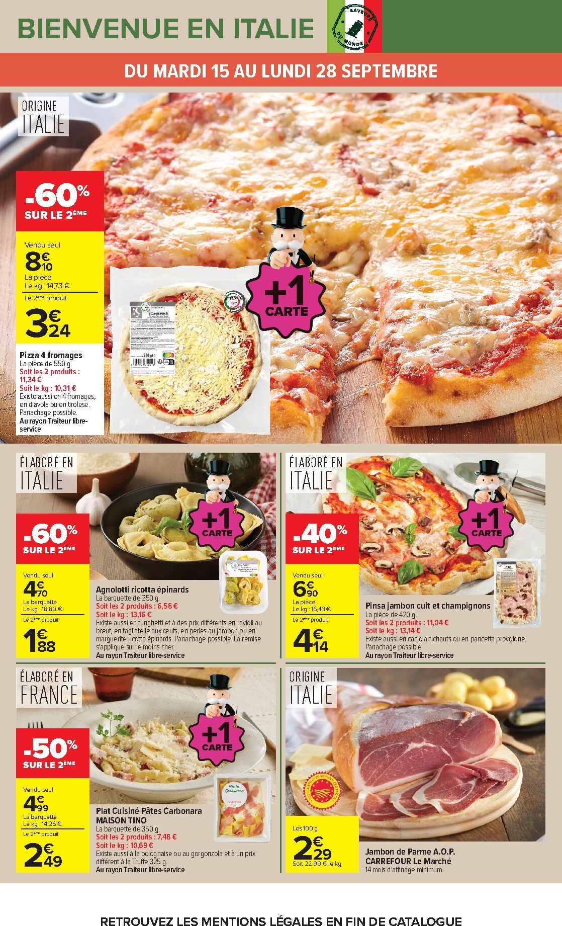 carrefour - Flyer Carrefour pour la semaine prochaine du du mardi 15/09/2026 au du lundi 28/09/2026 - page: 34