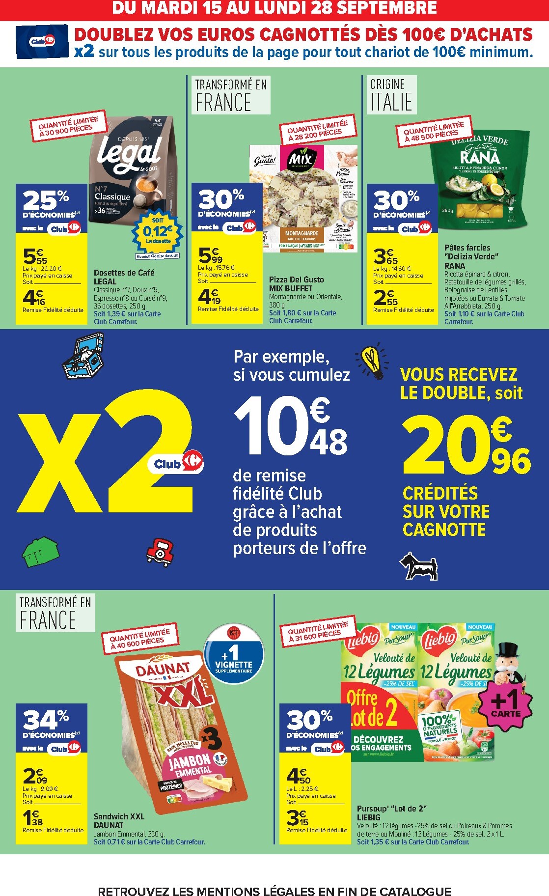 carrefour - Flyer Carrefour pour la semaine prochaine du du mardi 15/09/2026 au du lundi 28/09/2026 - page: 10