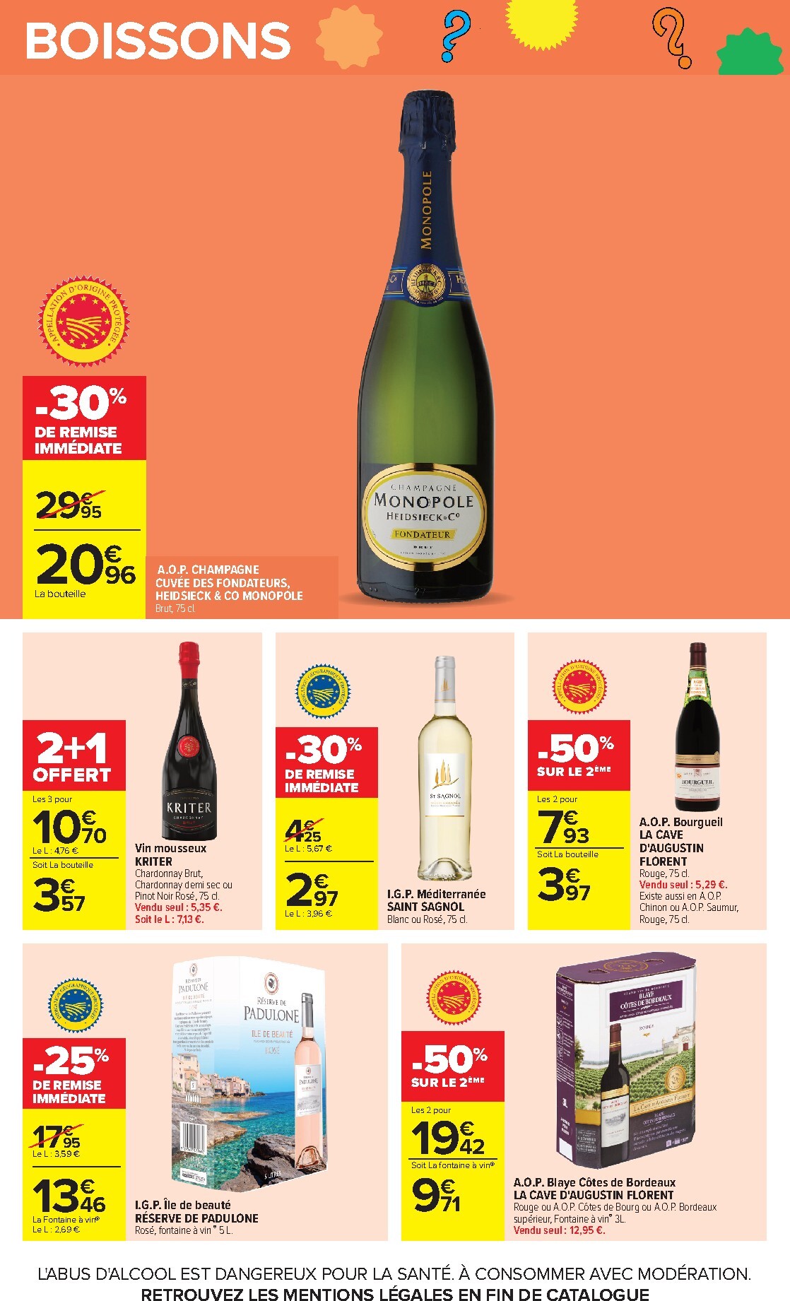 carrefour - Flyer Carrefour pour la semaine prochaine du du mardi 15/09/2026 au du lundi 28/09/2026 - page: 64