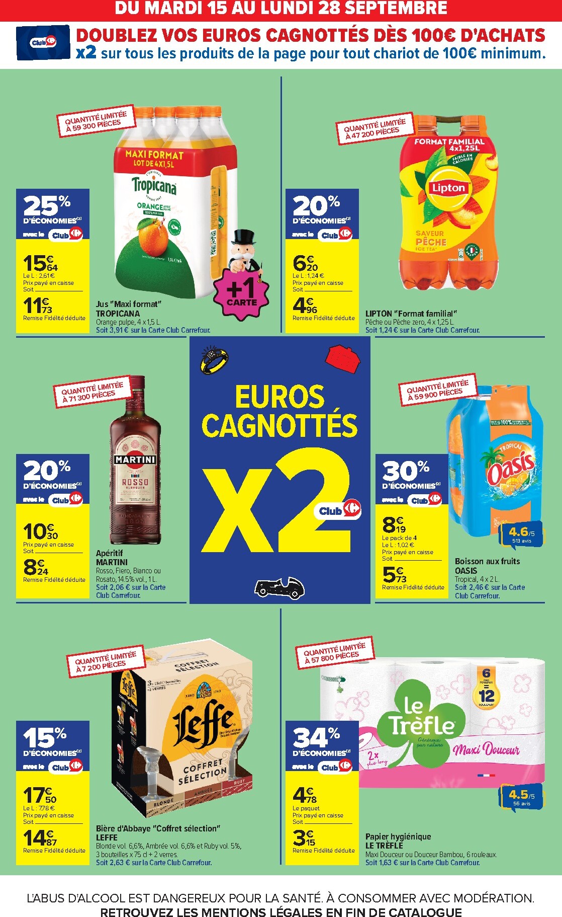 carrefour - Flyer Carrefour pour la semaine prochaine du du mardi 15/09/2026 au du lundi 28/09/2026 - page: 11