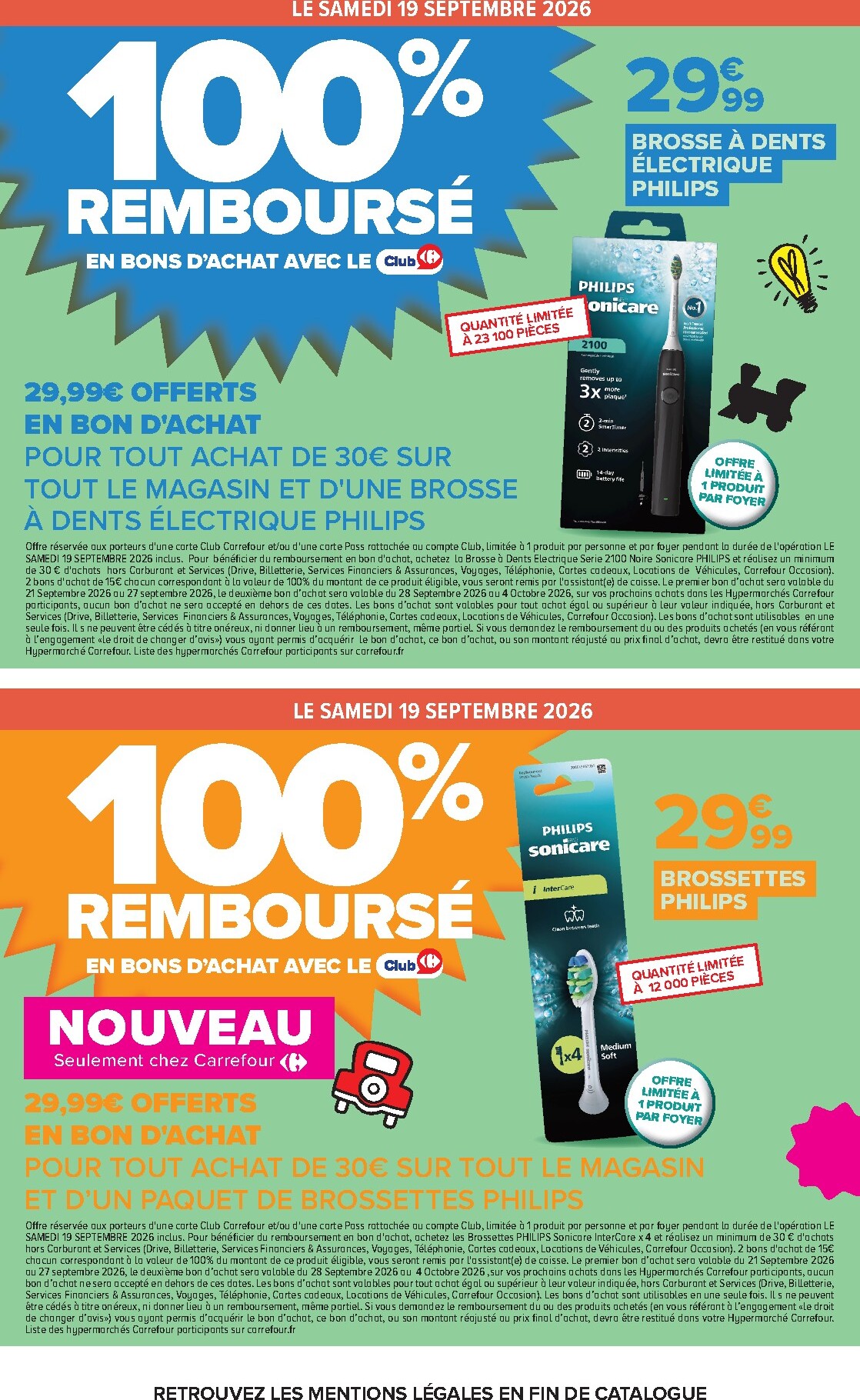 carrefour - Flyer Carrefour pour la semaine prochaine du du mardi 15/09/2026 au du lundi 28/09/2026 - page: 7