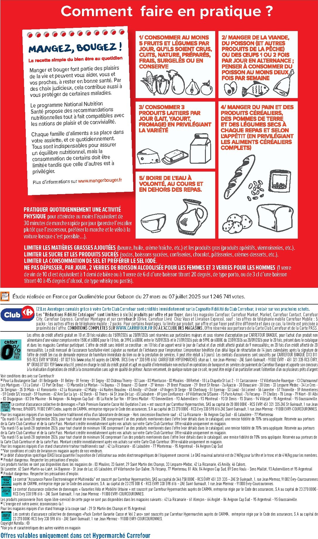 carrefour - Flyer Carrefour pour la semaine prochaine du du mardi 15/09/2026 au du lundi 28/09/2026 - page: 101